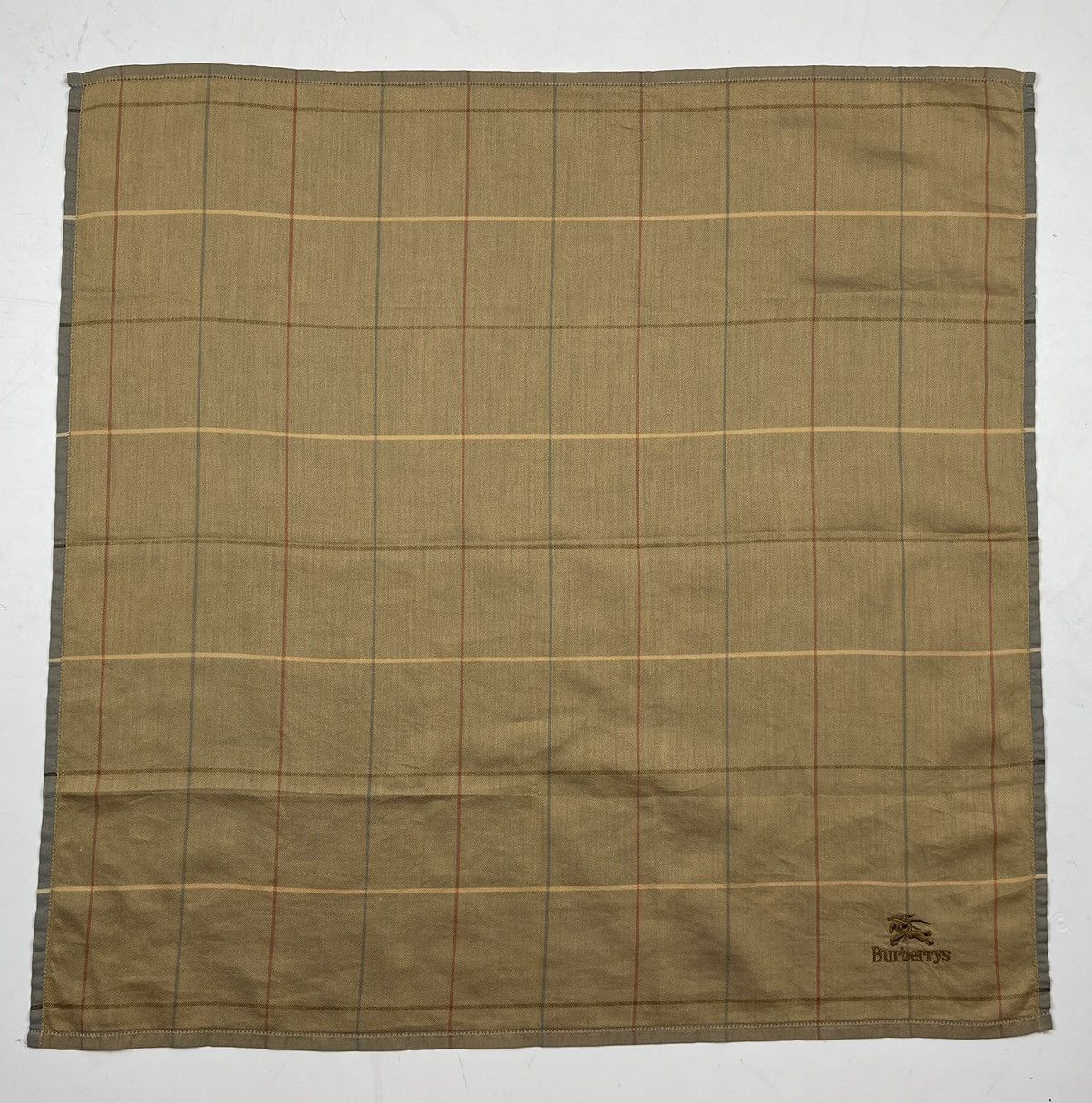 Burberry × Other × Vintage vintage burberry bandana handkerchief neckerchief HC0618 Size ONE SIZE - 2 Thumbnail