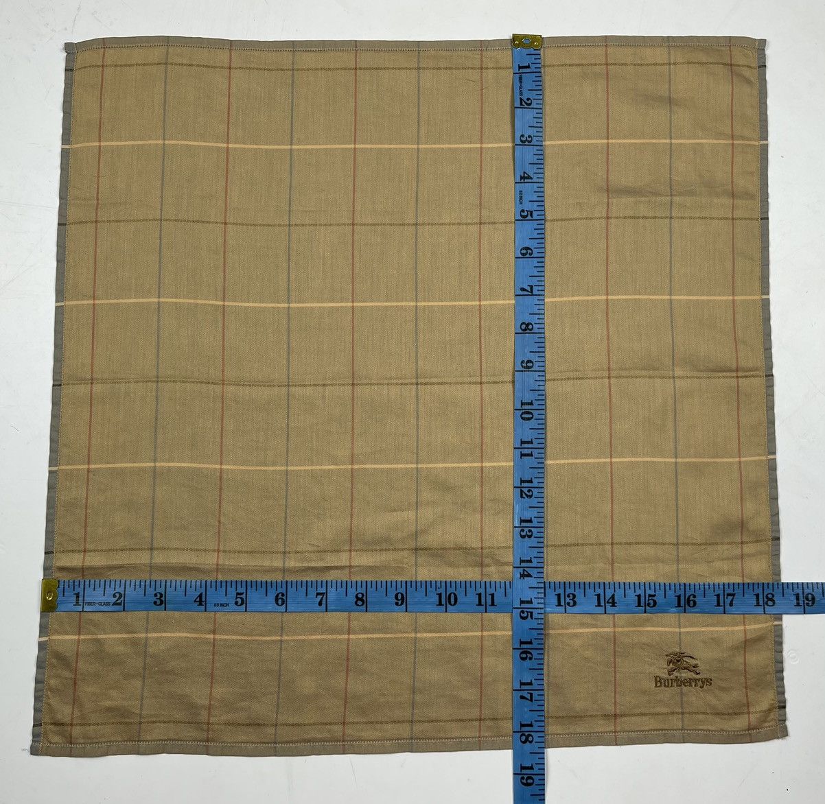 Burberry × Other × Vintage vintage burberry bandana handkerchief neckerchief HC0618 Size ONE SIZE - 3 Thumbnail