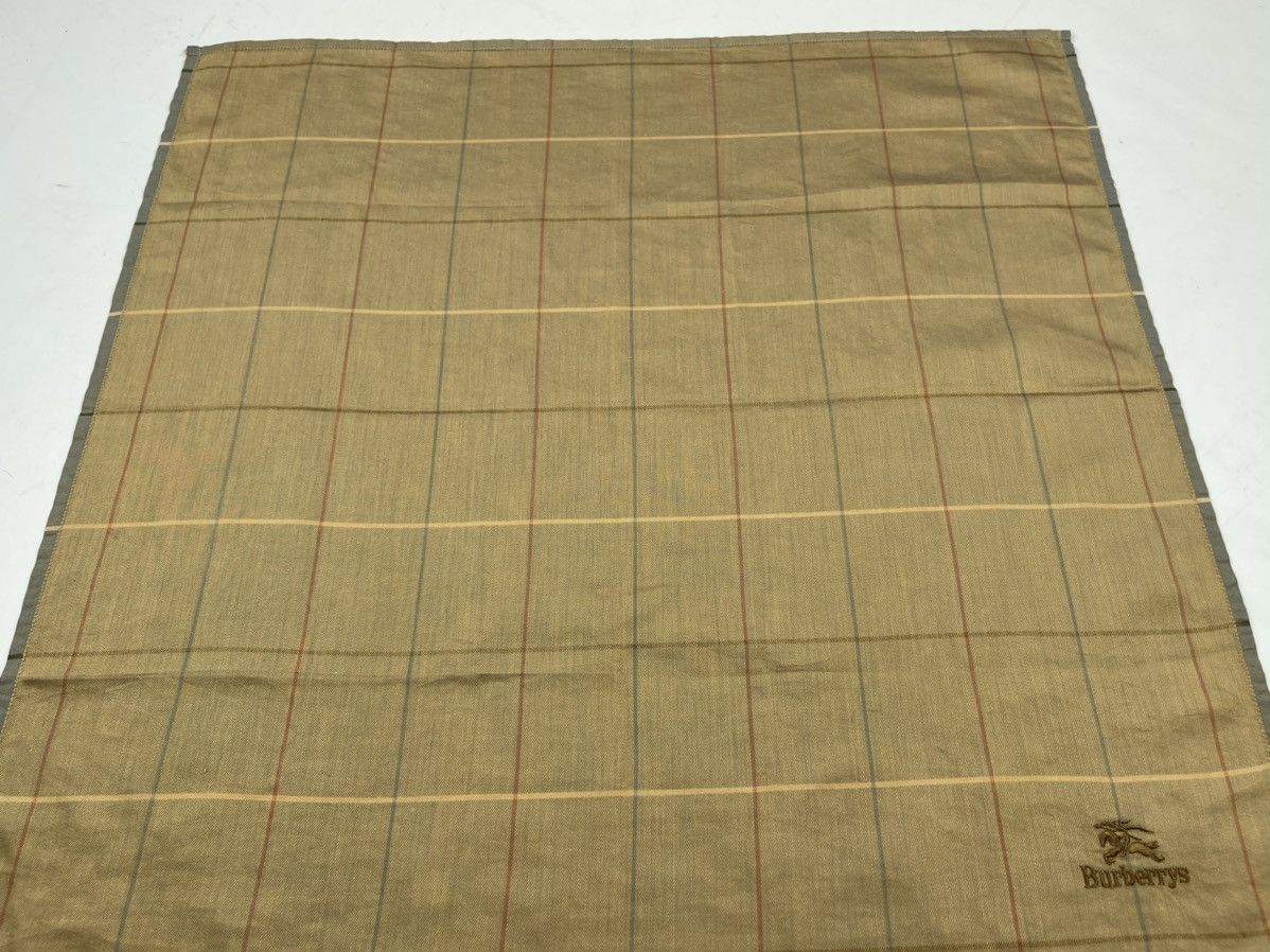 Burberry × Other × Vintage vintage burberry bandana handkerchief neckerchief HC0618 Size ONE SIZE - 4 Thumbnail