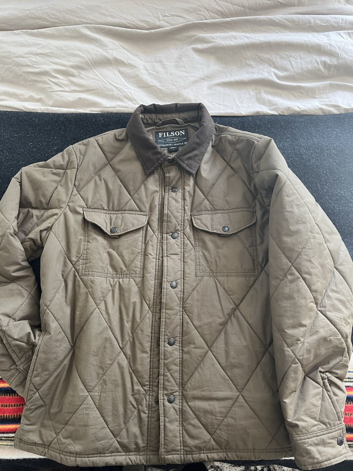 Filson Filson Men's Hyder Quilted Jac-Shirt | Grailed Filson Filson Men's Hyder Quilted Jac-Shirt | Grailed