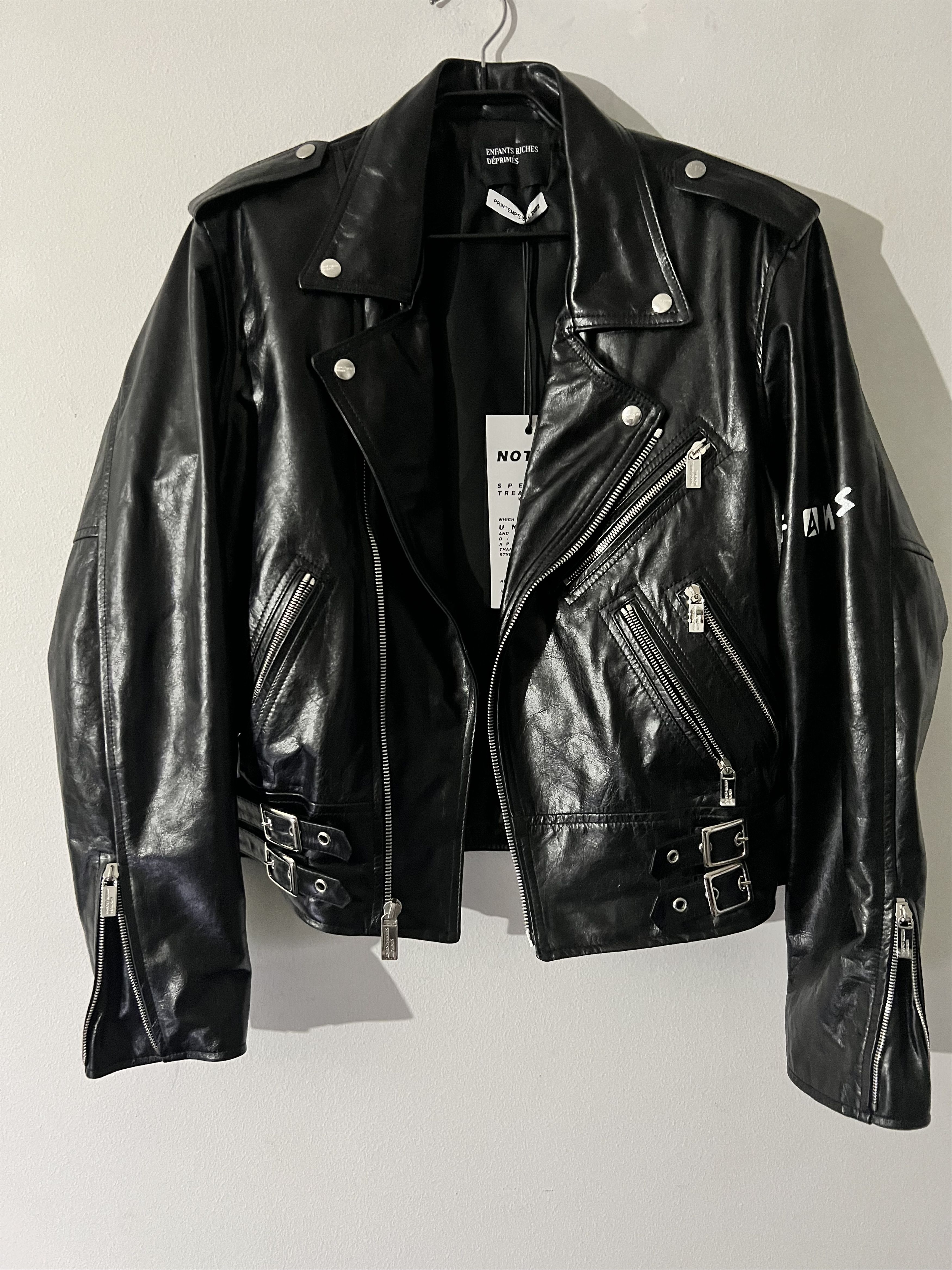 Enfants Riches Deprimes ERD Leather 'Goth Couple' Jacket Size US L / EU 52-54 / 3 - 1 Thumbnail