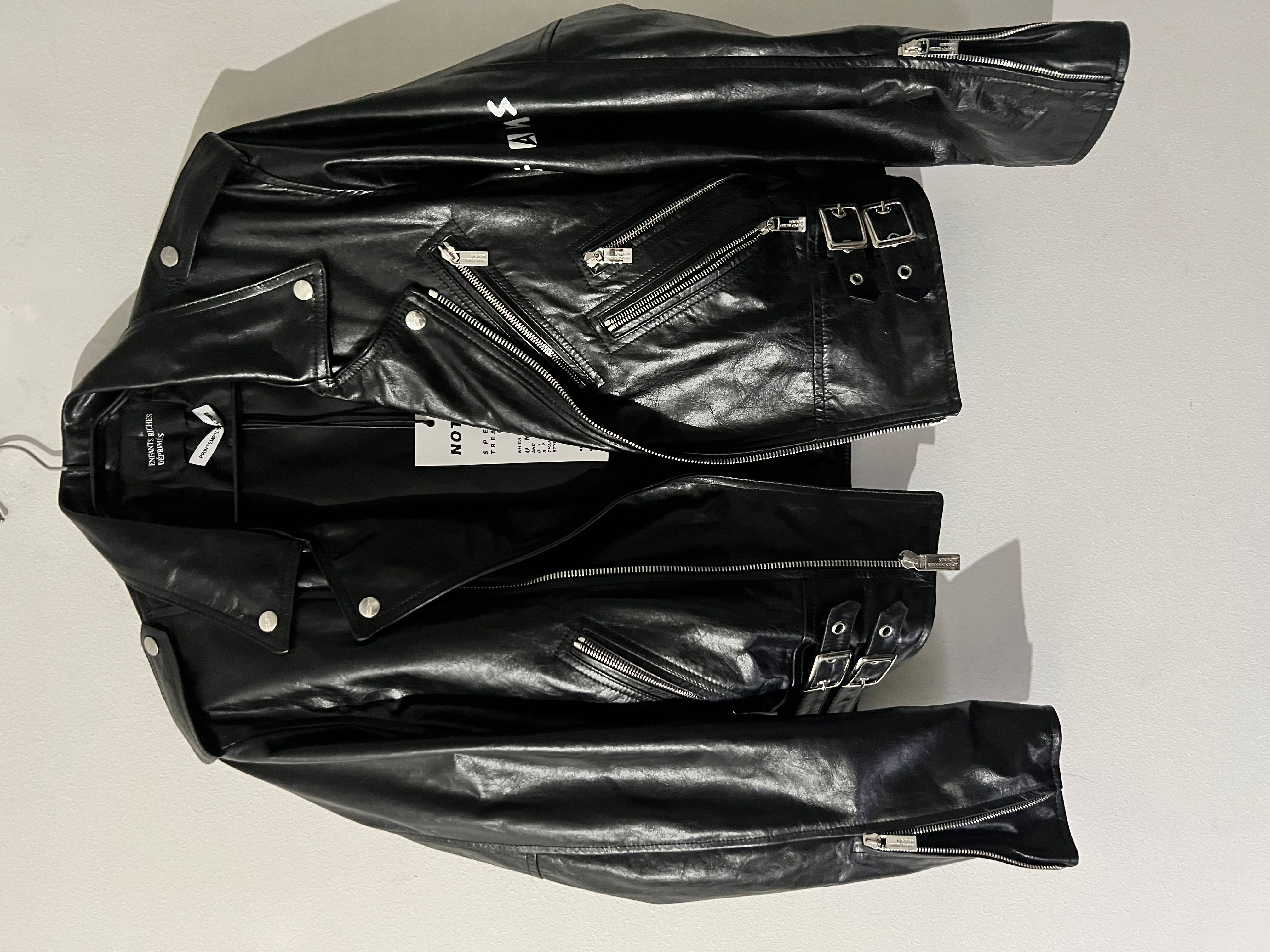 Enfants Riches Deprimes ERD Leather 'Goth Couple' Jacket | Grailed