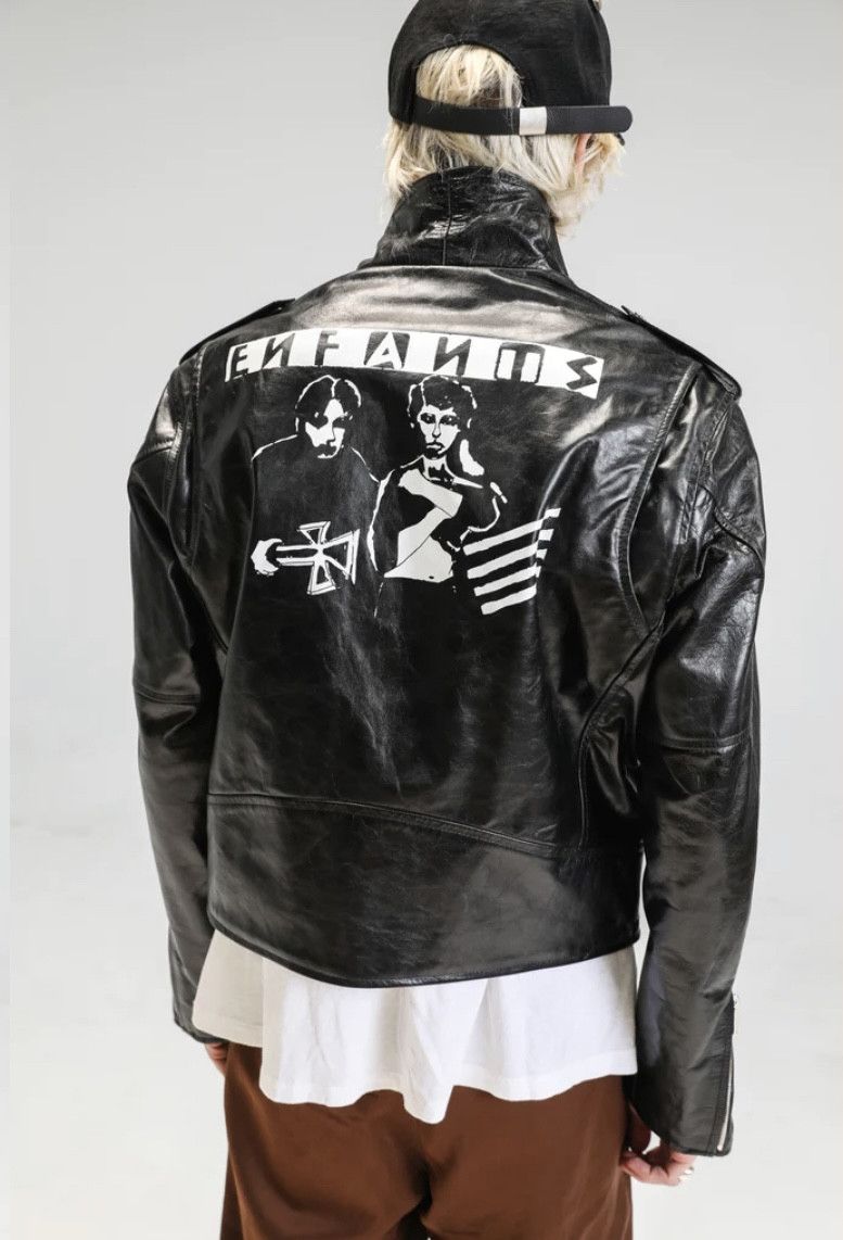 Enfants Riches Deprimes ERD Leather 'Goth Couple' Jacket Size US L / EU 52-54 / 3 - 20 Thumbnail