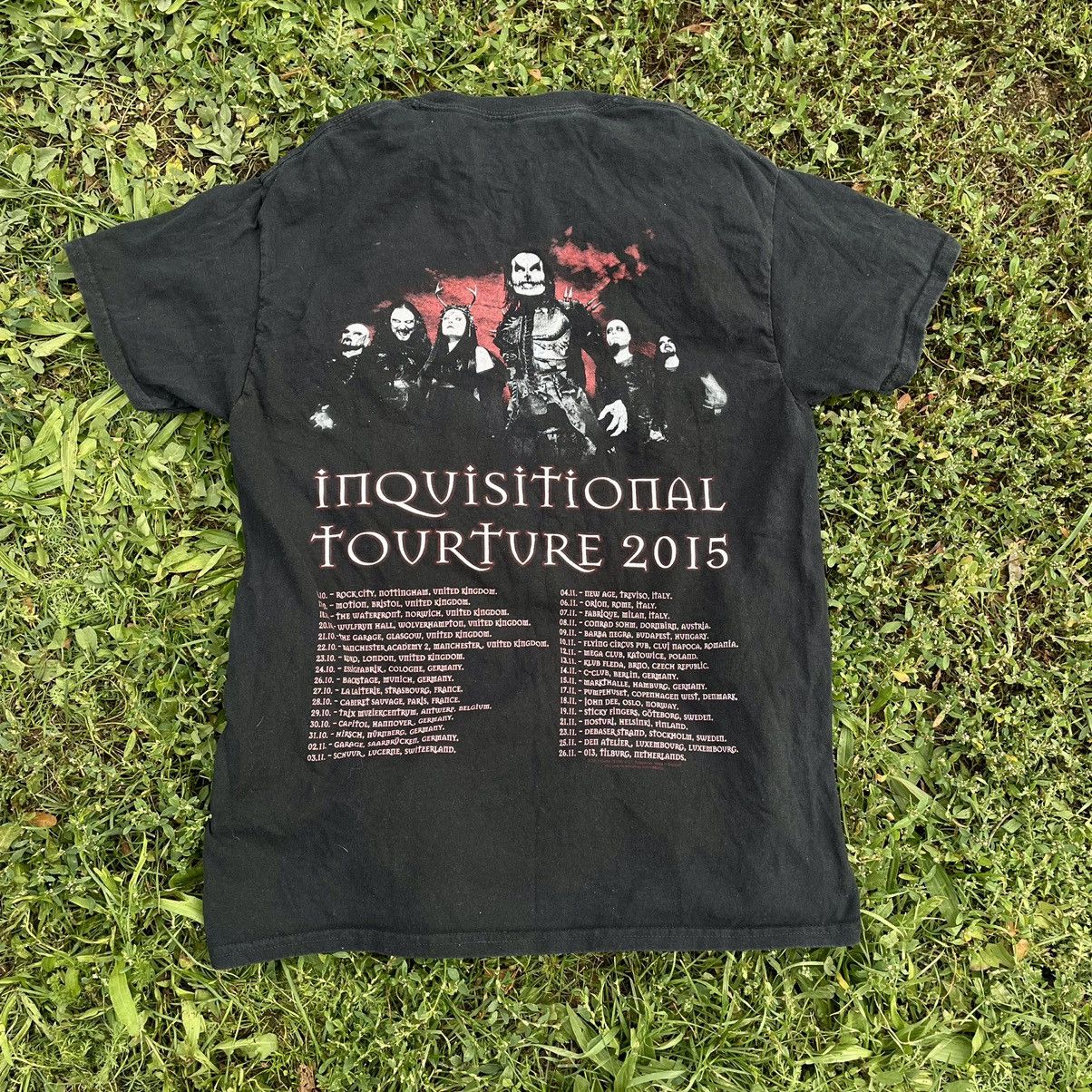 Vintage Vintage Y2K Horror Band Graphic Tee Dark Grunge Punk Faded M Size US M / EU 48-50 / 2 - 5 Thumbnail