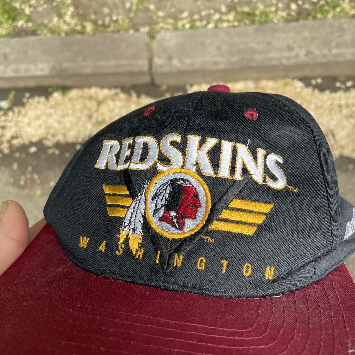 Vintage Vintage 90s Redskins Washington NFL Snapback Cap Hat Boxy OS Size ONE SIZE - 3 Thumbnail