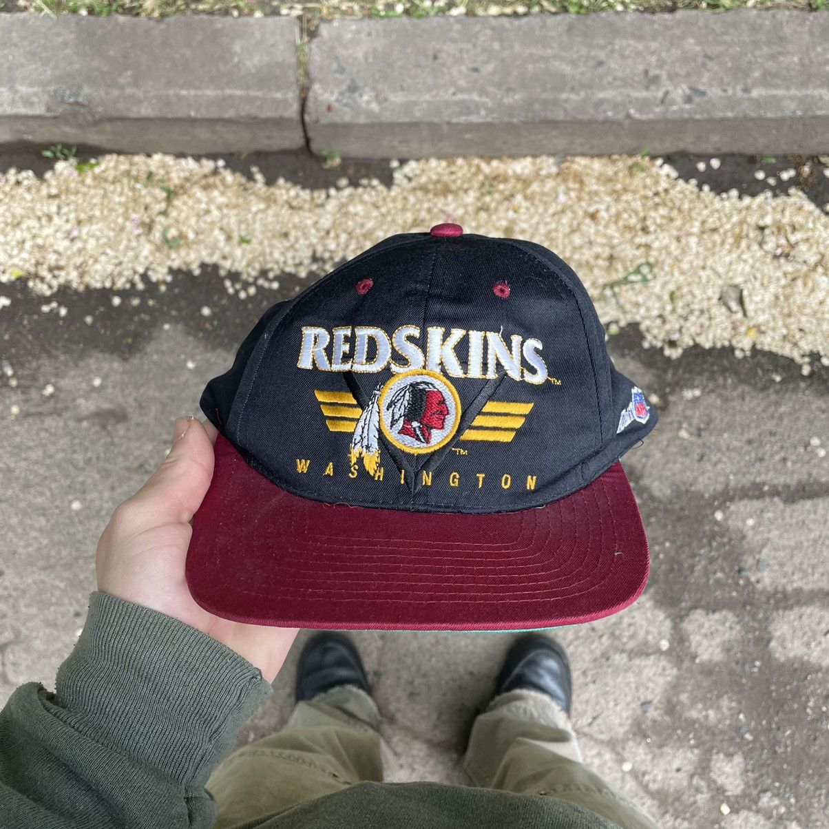 Vintage Vintage 90s Redskins Washington NFL Snapback Cap Hat Boxy OS Size ONE SIZE - 1 Thumbnail