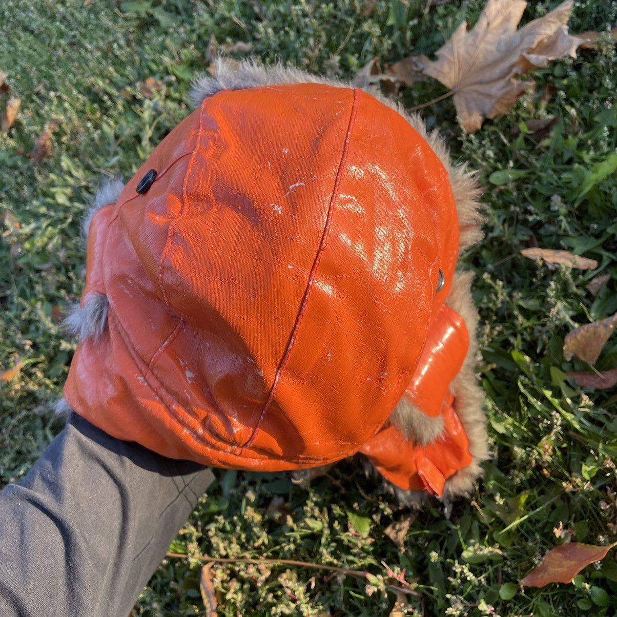 Vintage Vintage 90s Mohair Beanie Orange Faded Streetwear Opium OS Size ONE SIZE - 6 Thumbnail