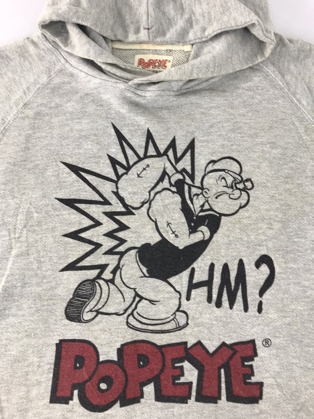Cartoon Network Popeye X Listen Hearbeat Hearst Holding Hoodies K501j Size US L / EU 52-54 / 3 - 2 Thumbnail