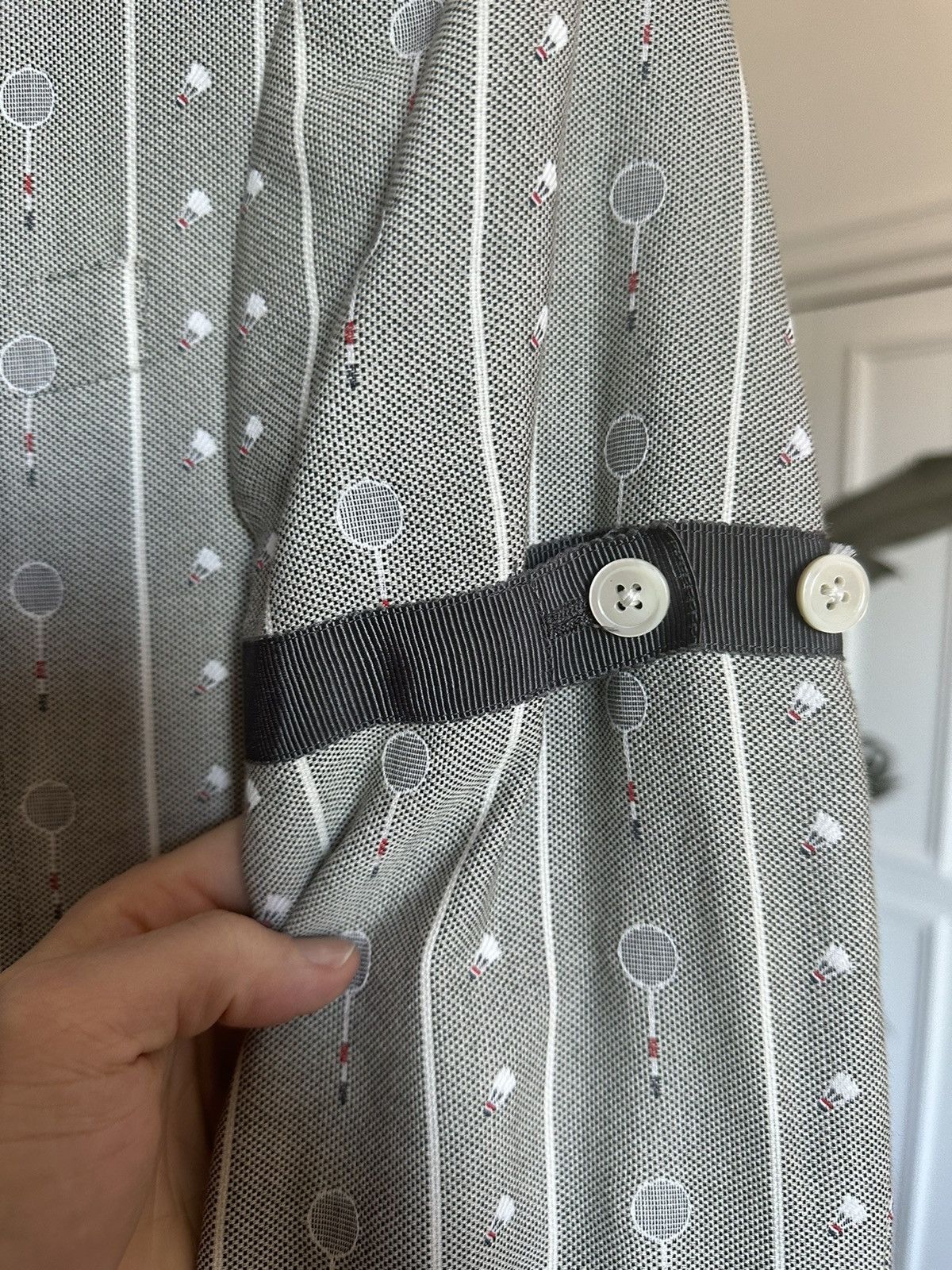 Thom Browne Thom Browne Badminton Pattern Shorts Suit (sz 0 1) Size 34S - 14 Thumbnail