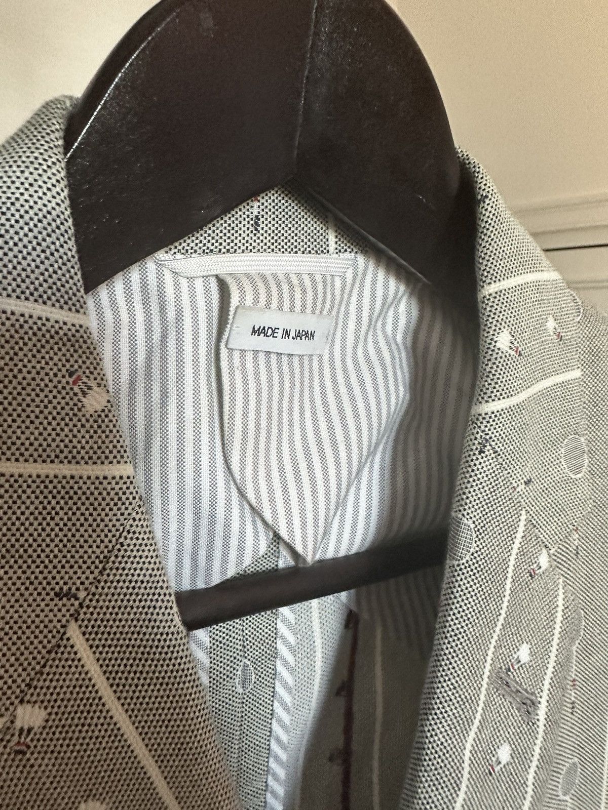 Thom Browne Thom Browne Badminton Pattern Shorts Suit (sz 0 1) Size 34S - 13 Thumbnail