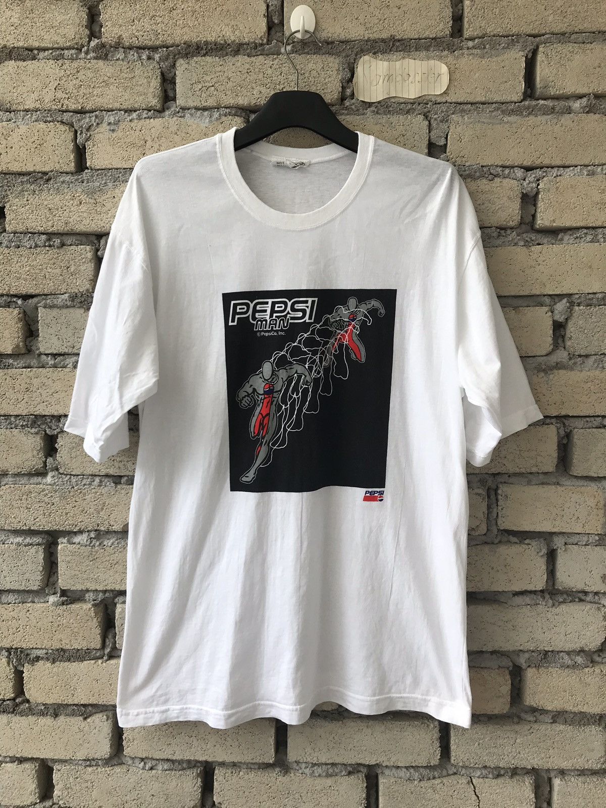 Vintage Vintage Pepsi Man Promo Tee Running Paper Thin Size US M / EU 48-50 / 2 - 1 Thumbnail