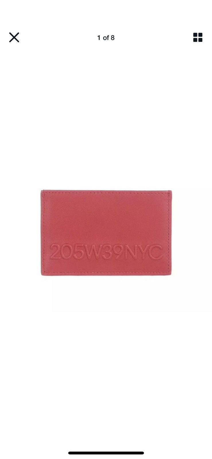 Calvin Klein 205W39NYC Card wallet brand new! Retail $240