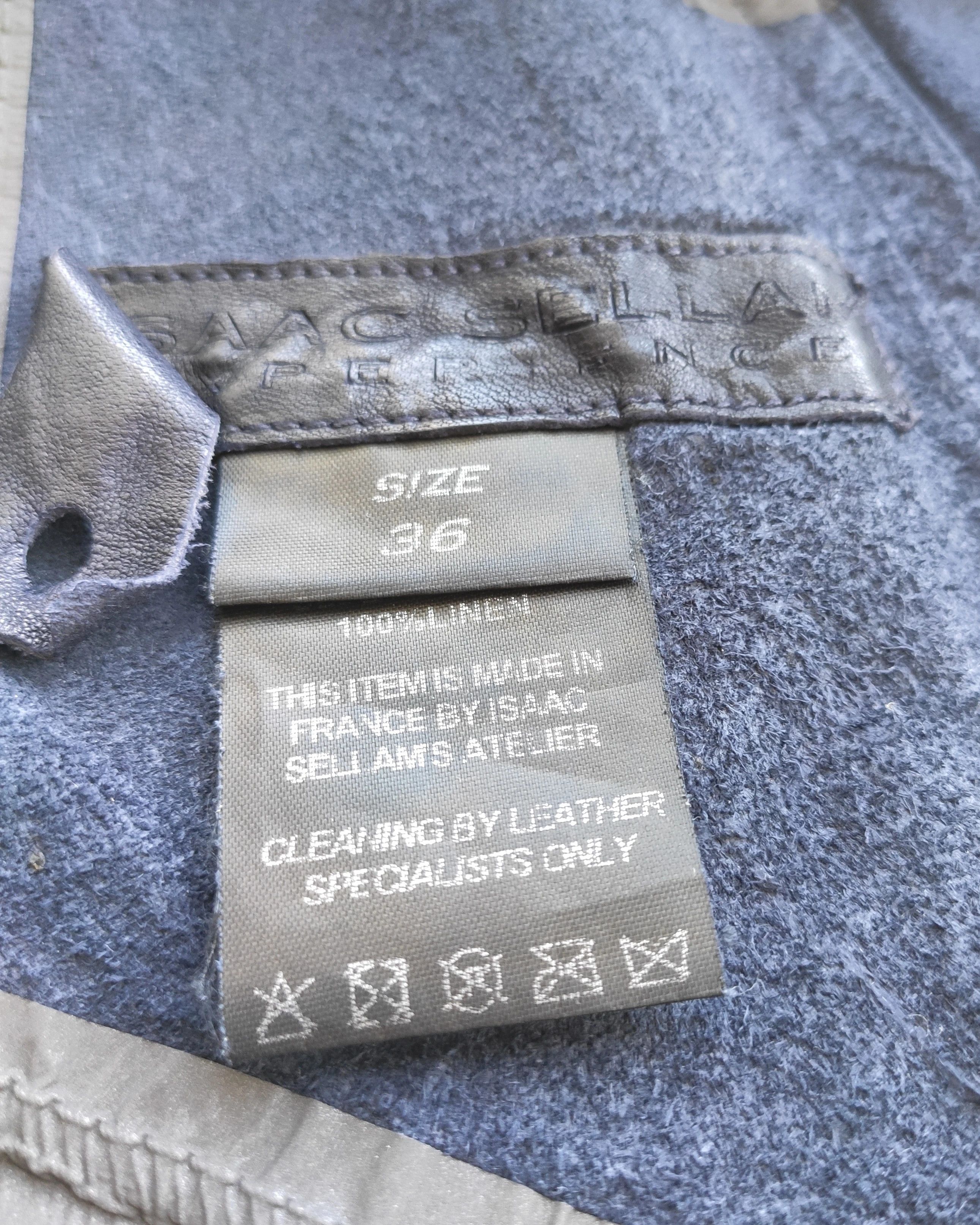 Isaac Sellam Experience SS15 Staple back leather jacket.Like Rick Owens or A1923 Size S / US 4 / IT 40 - 9 Thumbnail