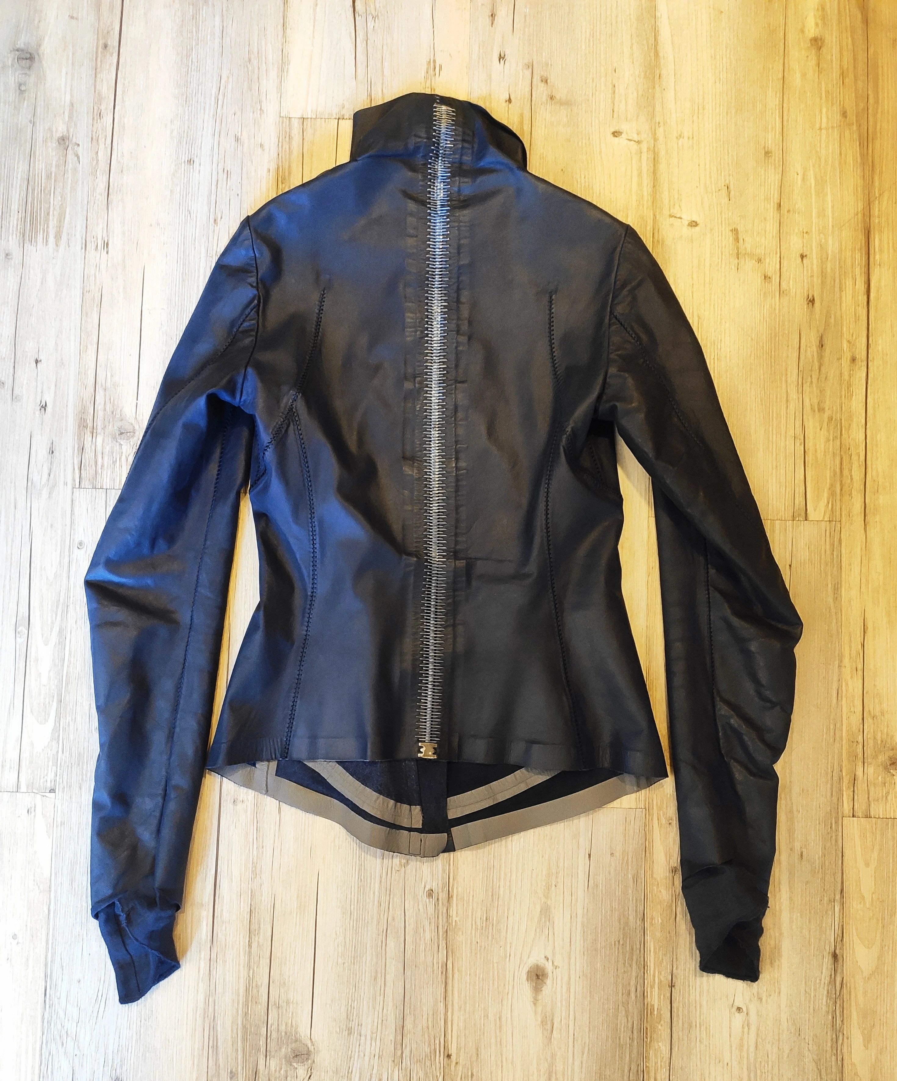 Isaac Sellam Experience SS15 Staple back leather jacket.Like Rick Owens or A1923 Size S / US 4 / IT 40 - 6 Thumbnail