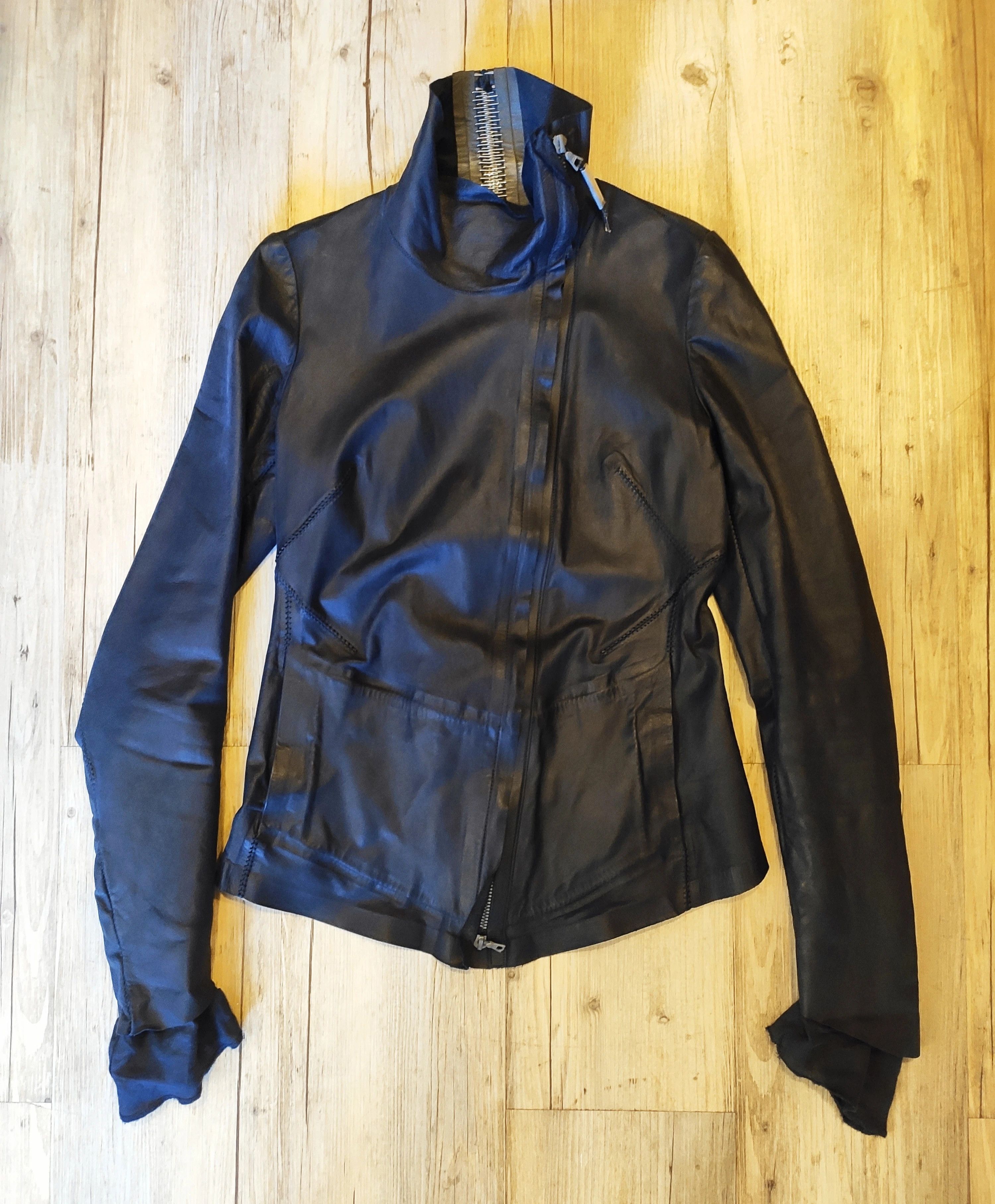 Isaac Sellam Experience SS15 Staple back leather jacket.Like Rick Owens or A1923 Size S / US 4 / IT 40 - 4 Thumbnail