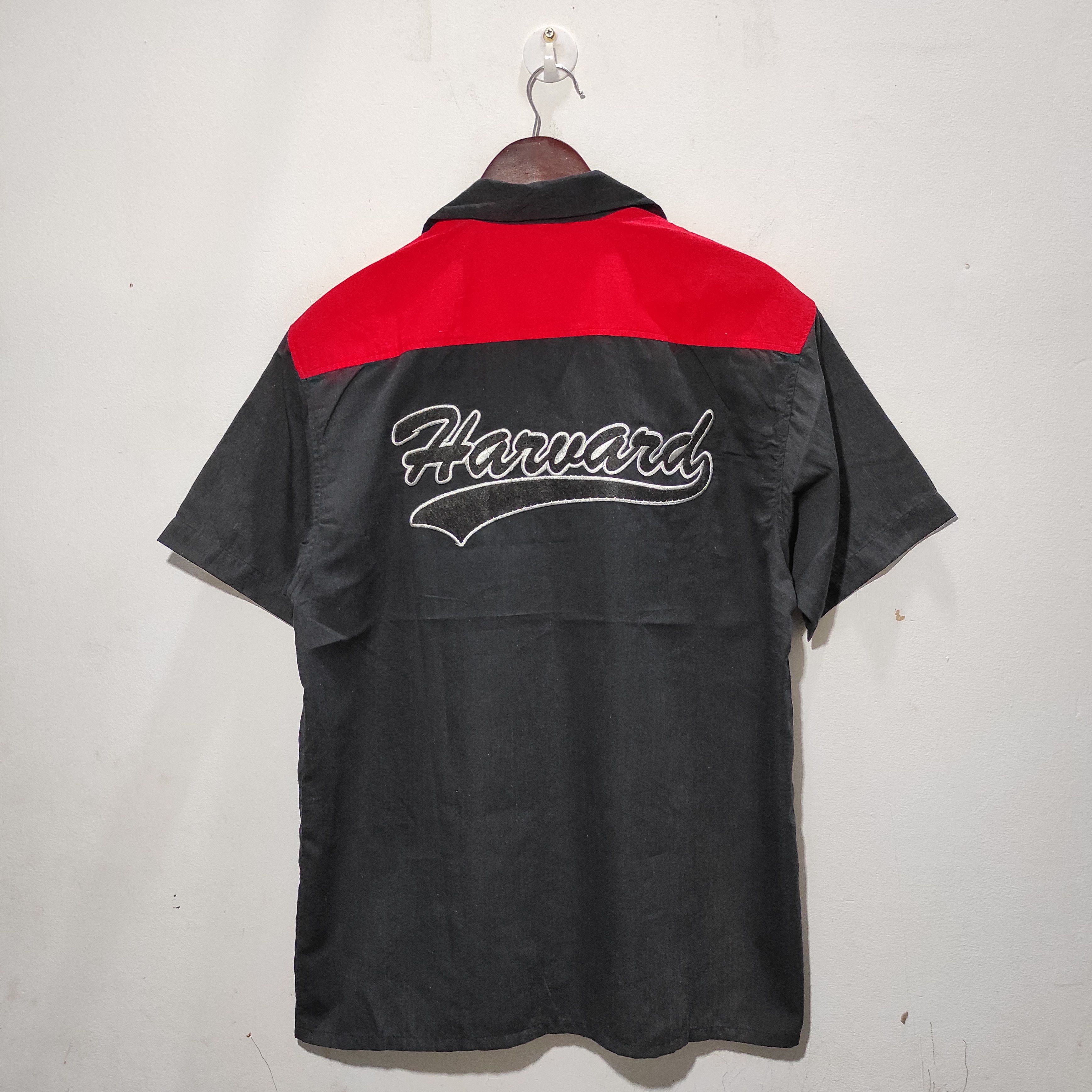Other Vintage Harvard Bowling shirt Size US M / EU 48-50 / 2 - 2 Thumbnail