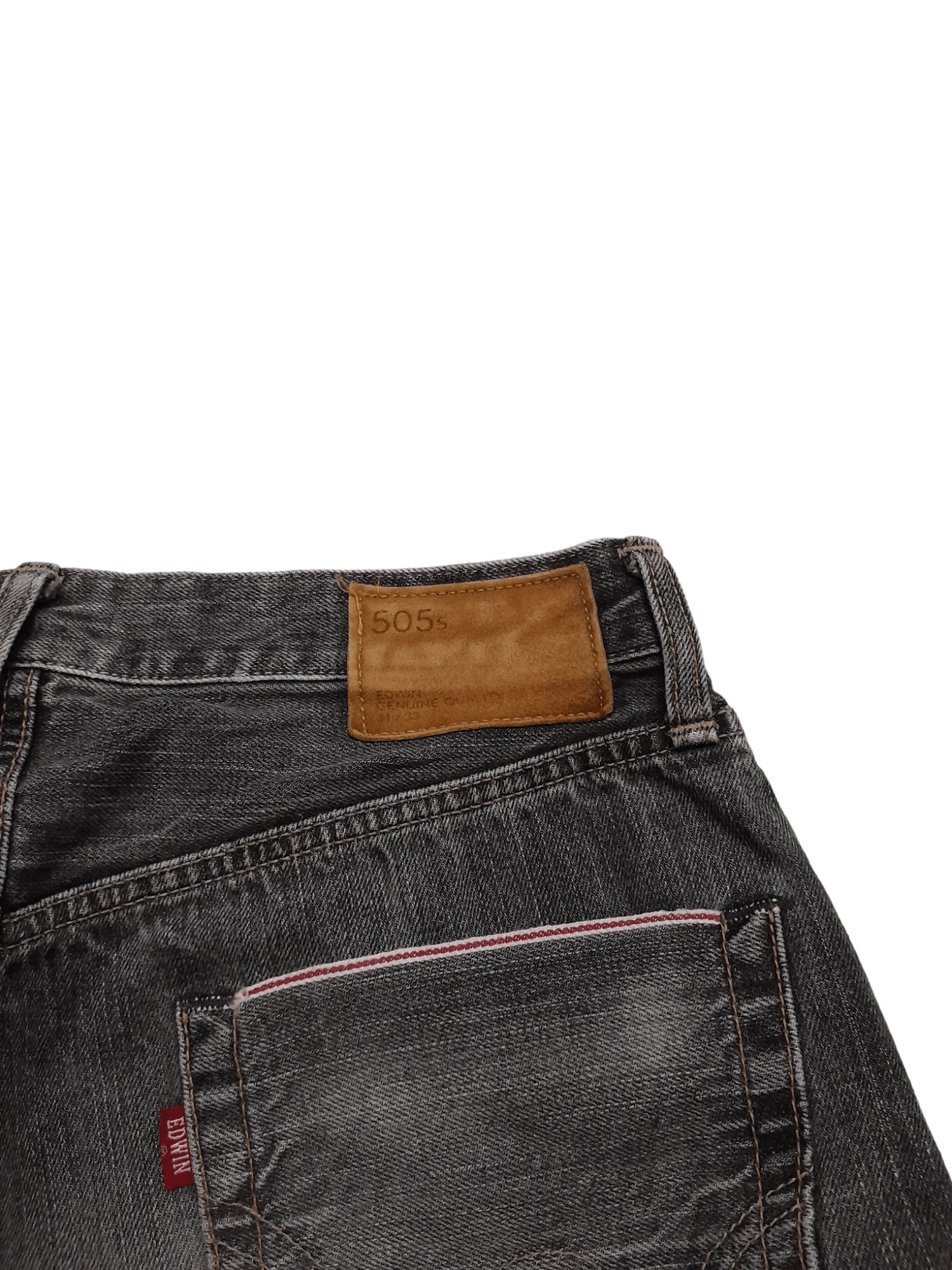 Edwin 90s Edwin Selvege 505s Japan Denim (E960) w31 Size US 31 - 3 Thumbnail