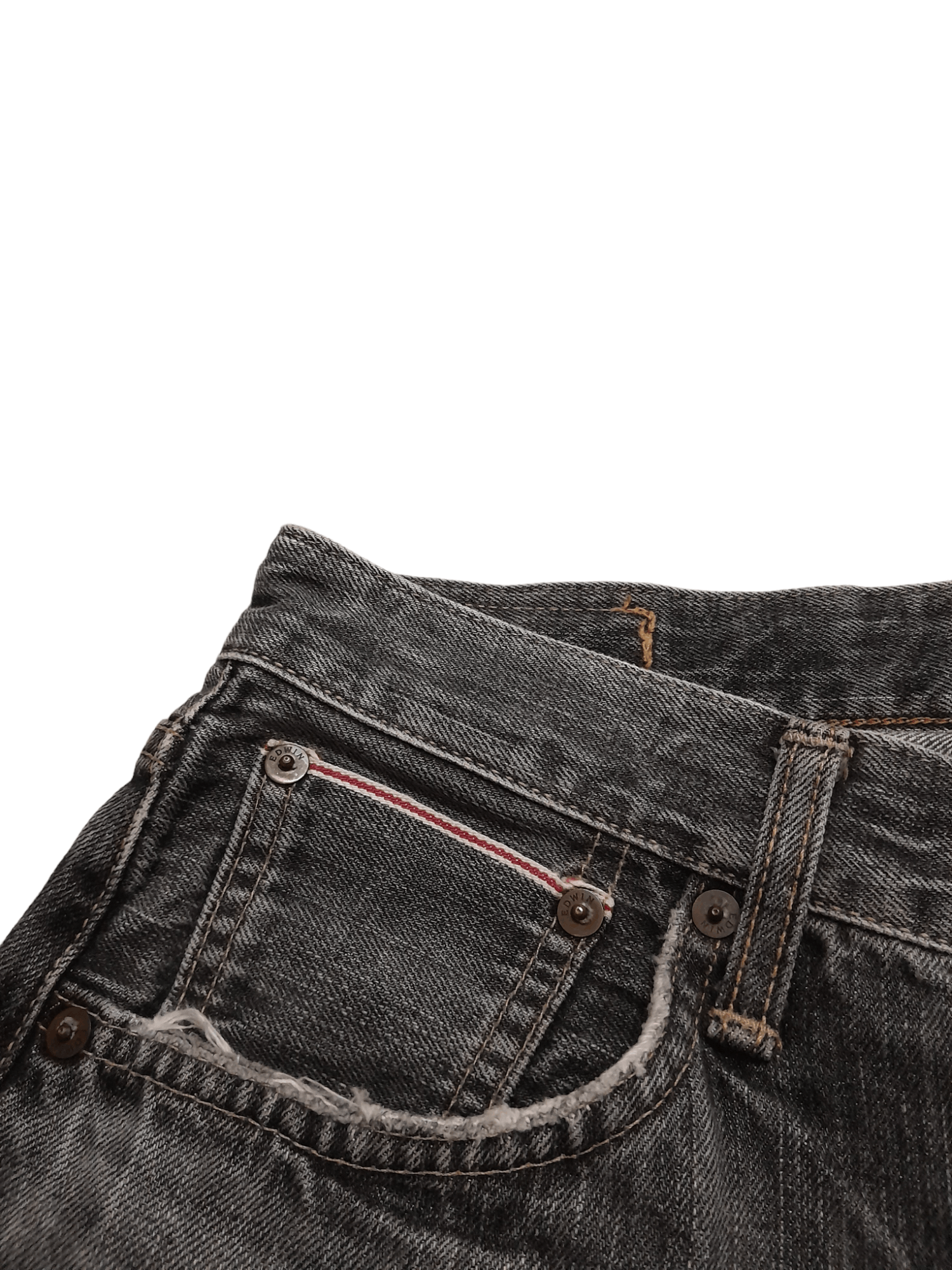 Edwin 90s Edwin Selvege 505s Japan Denim (E960) w31 Size US 31 - 6 Thumbnail