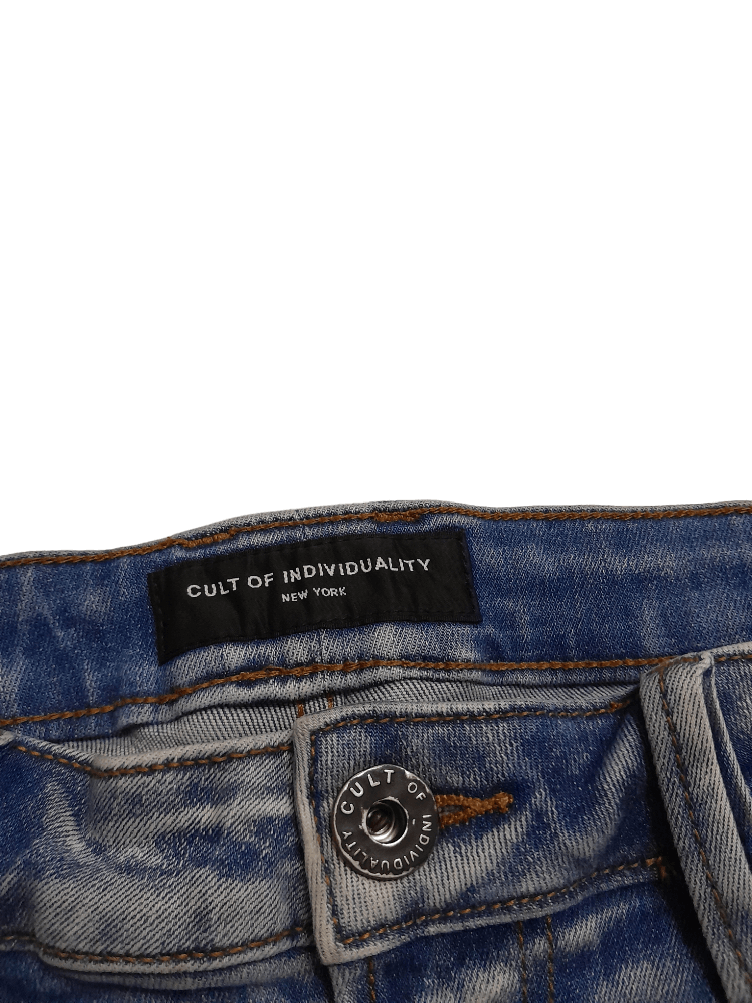 Cult Of Individuality Cult of Individuality Distressed Denim Punk E961) w32 Size US 32 / EU 48 - 4 Thumbnail