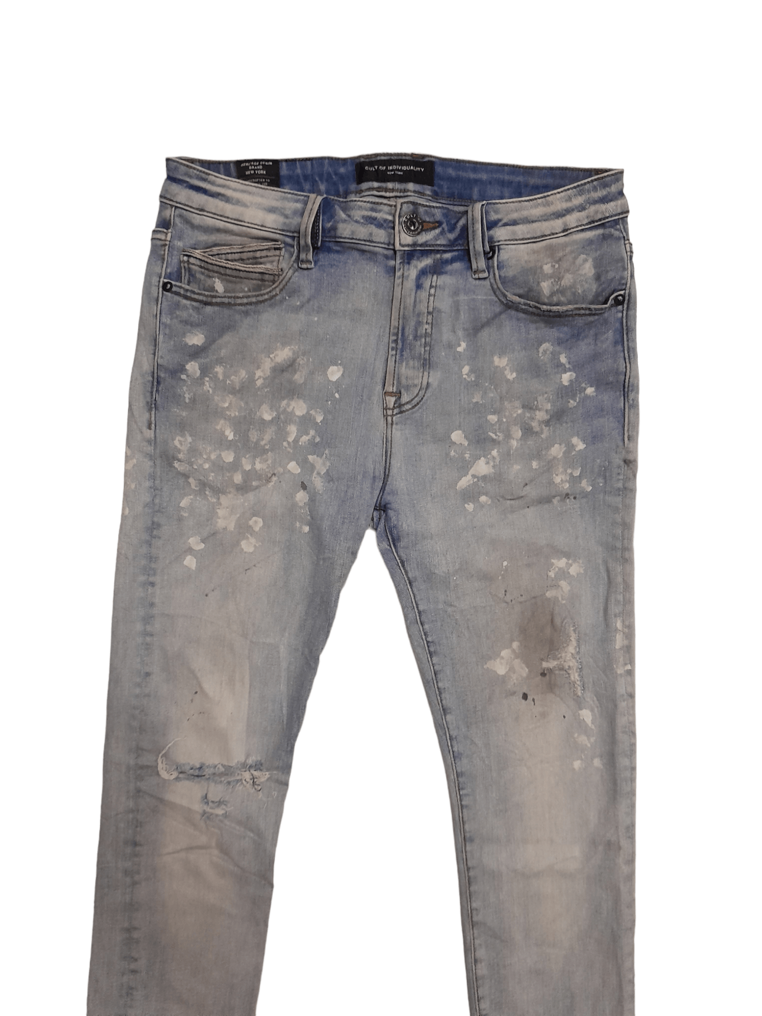 Cult Of Individuality Cult of Individuality Distressed Denim Punk E961) w32 Size US 32 / EU 48 - 2 Thumbnail