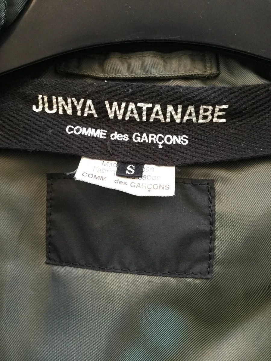 Comme des Garcons Military olive hooded parka.Like Vetements or Balenciaga Size S / US 4 / IT 40 - 4 Thumbnail