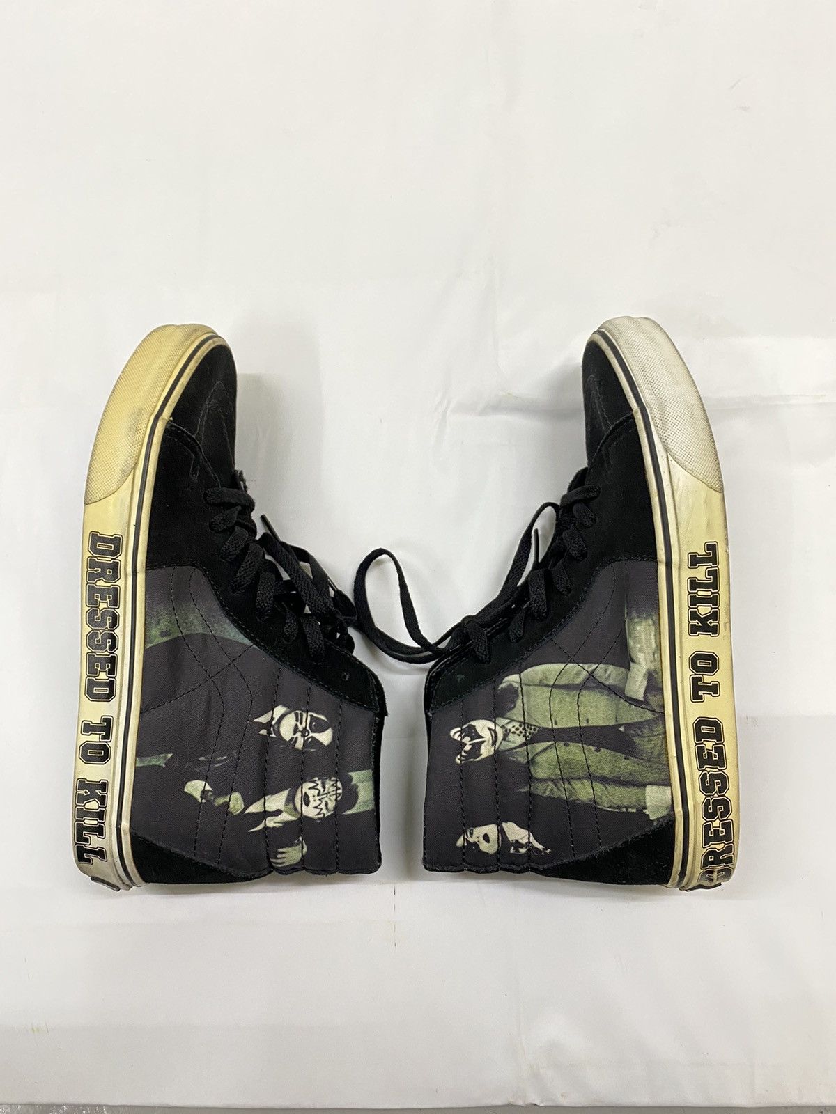 Band Tees × Nirvana × Vans Vans x Kiss Dressed To Kill High Cut Old Skool 2008 Size US 9 / EU 42 - 3 Thumbnail