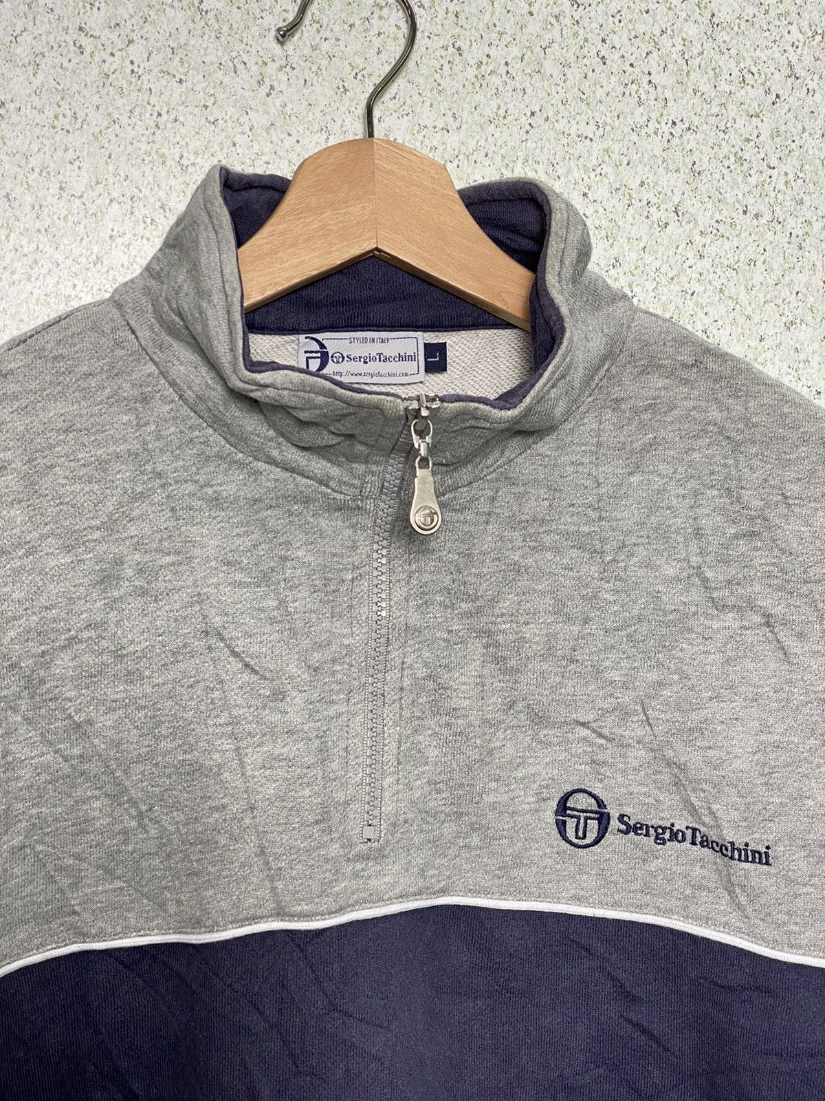 Japanese Brand × Sergio Tacchini × Vintage Vintage Sergio Tacchini Crewneck Size US L / EU 52-54 / 3 - 2 Thumbnail