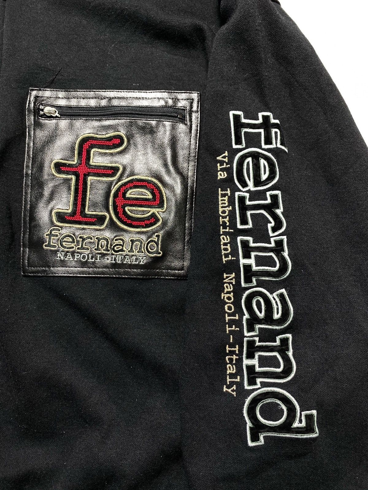 Other Fernand Napoli Italy Leather Crewneck Size US M / EU 48-50 / 2 - 4 Thumbnail