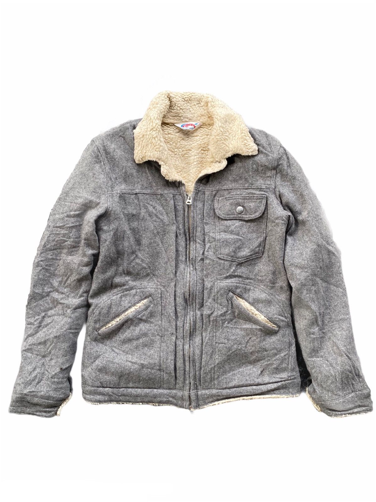 Wrangler Vintage Wrangler Sherpa Jacket Size US S / EU 44-46 / 1 - 1 Thumbnail