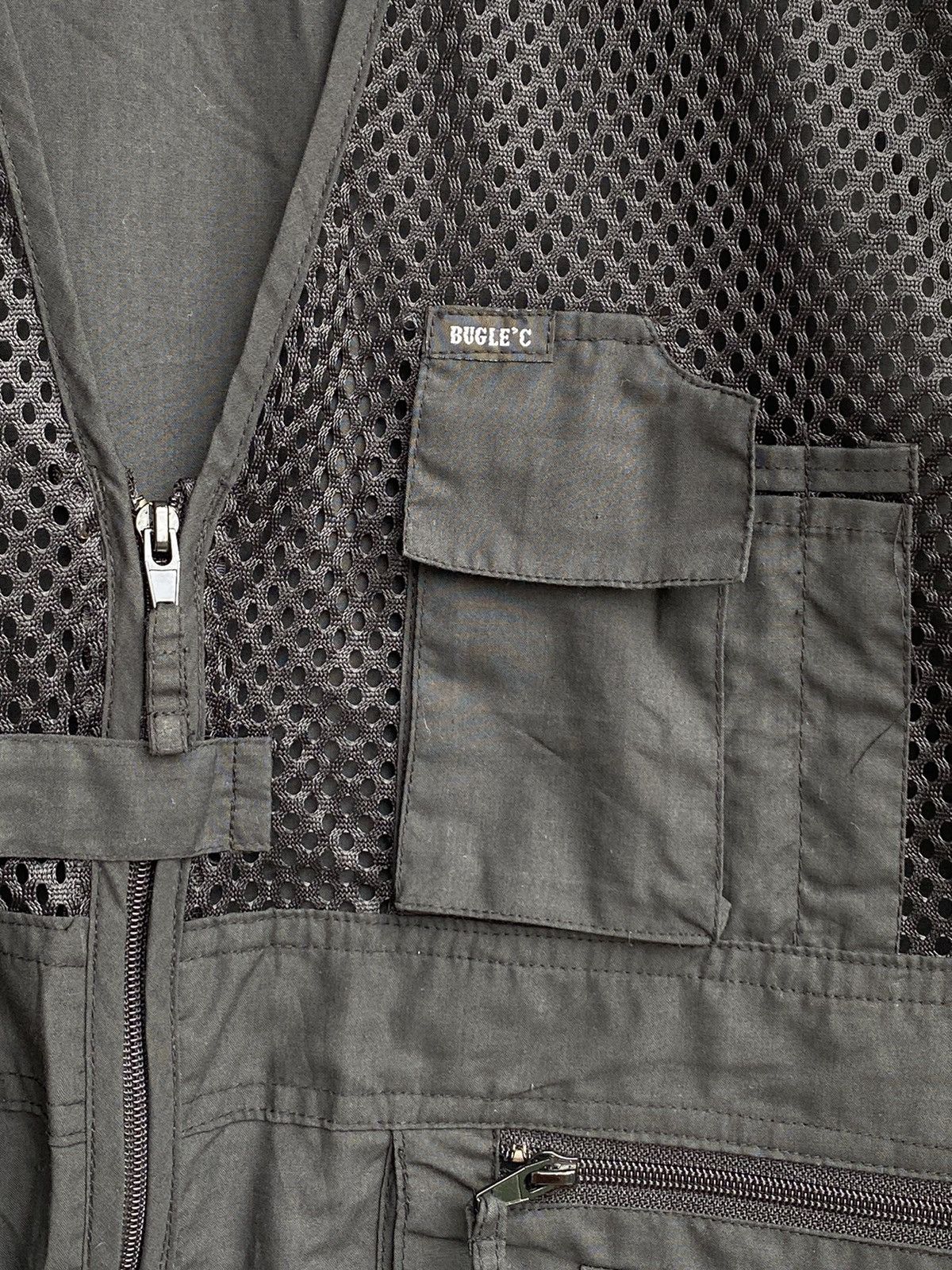 Japanese Brand Vintage Bugle Club Tactical Vest Travis Flacko Scott Size US XL / EU 56 / 4 - 3 Thumbnail