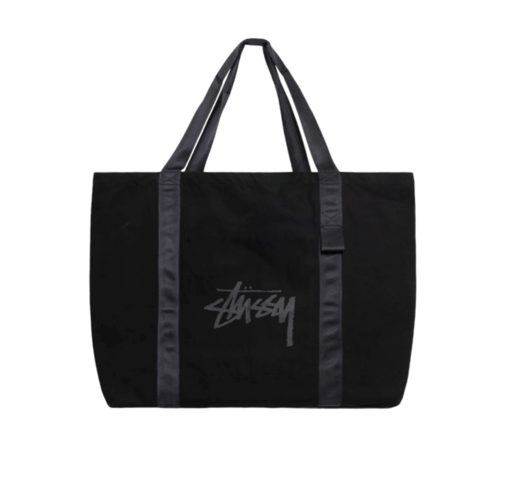 Pre-owned Hypebeast X Our Legacy Stüssy Our Legacy Work Shop Big Beach Tote Black