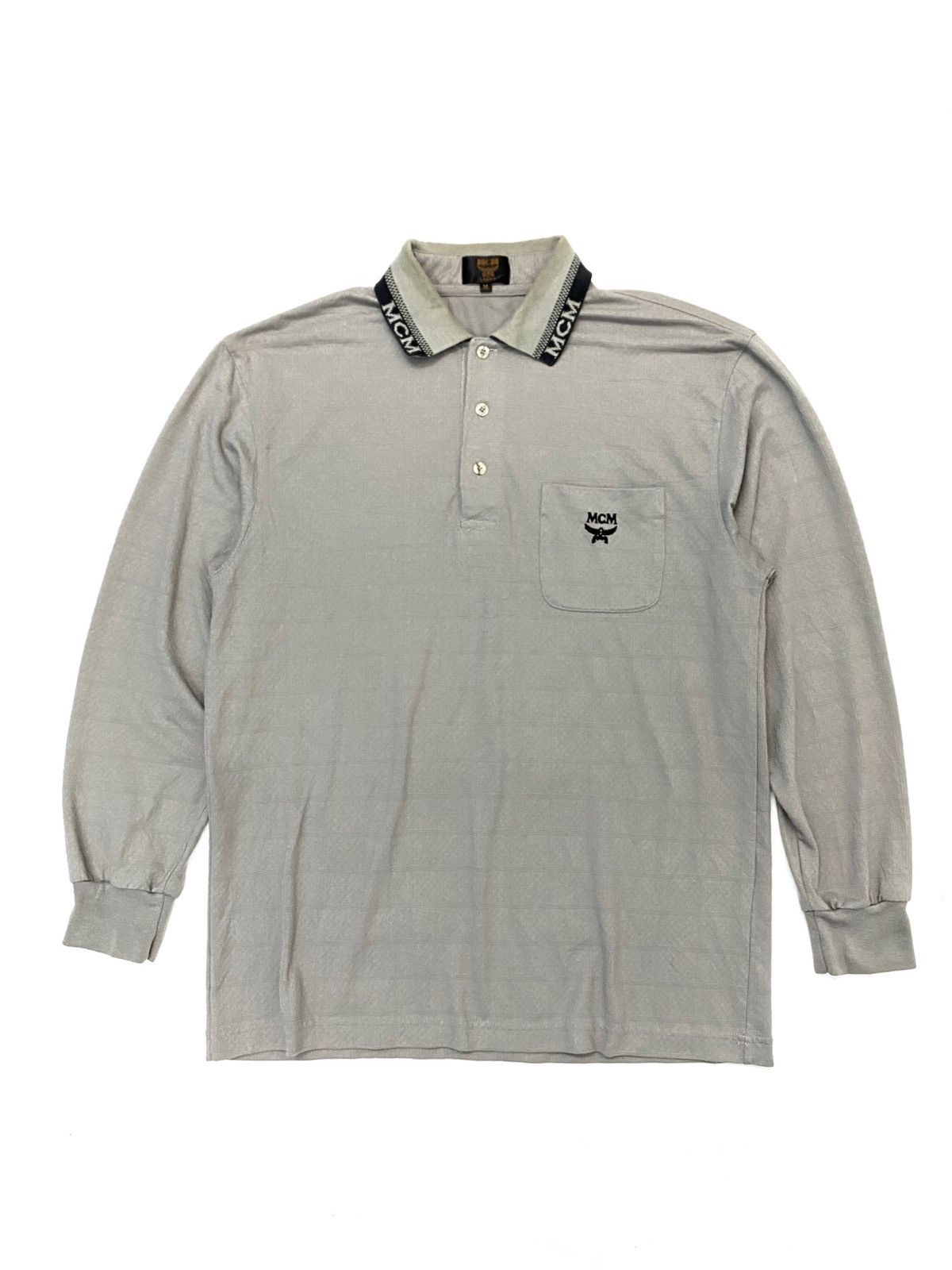 Japanese Brand Vintage MCM Polo Shirt Size US M / EU 48-50 / 2 - 1 Thumbnail
