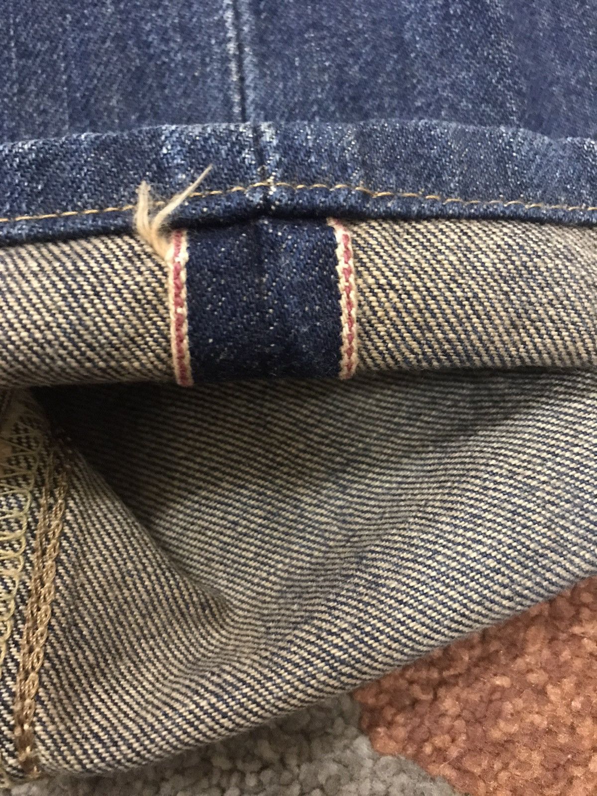 Edwin Very Rare Edwin Rusty Fades Mud Wash Selvedge Jeans Size US 29 - 6 Thumbnail