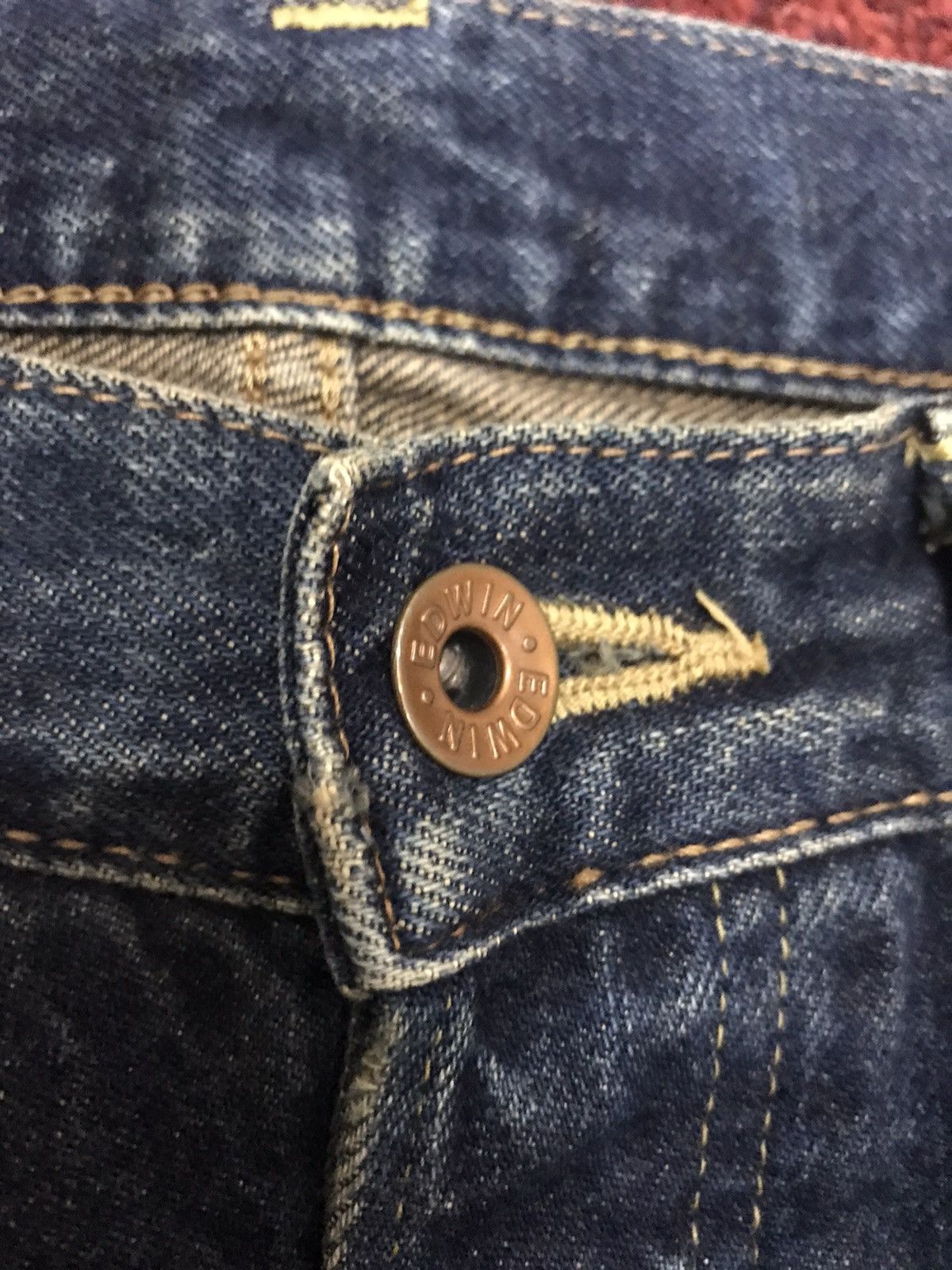 Edwin Very Rare Edwin Rusty Fades Mud Wash Selvedge Jeans Size US 29 - 7 Thumbnail