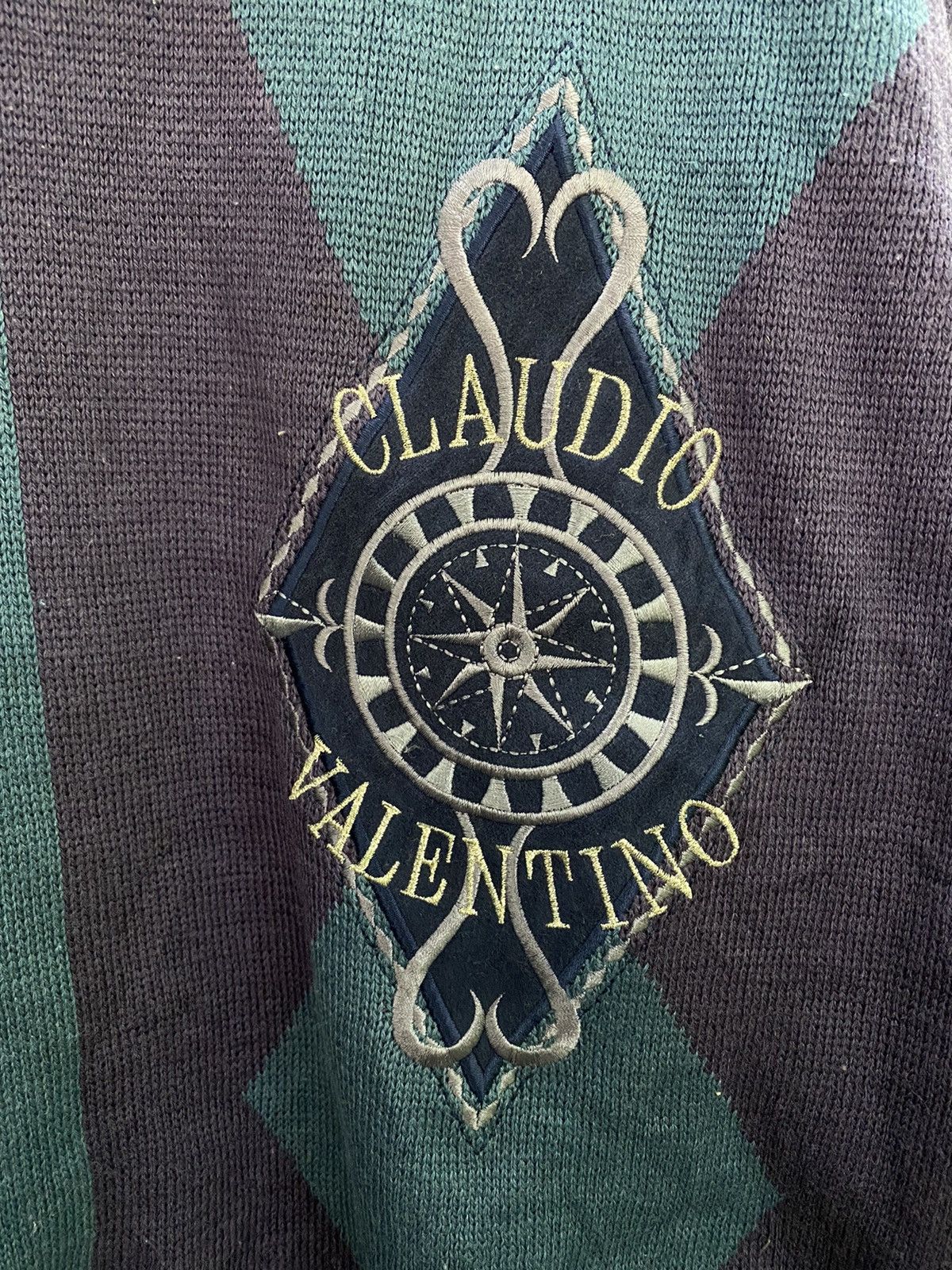Japanese Brand × Vintage Claudio Valentino Crewneck Size US M / EU 48-50 / 2 - 2 Thumbnail