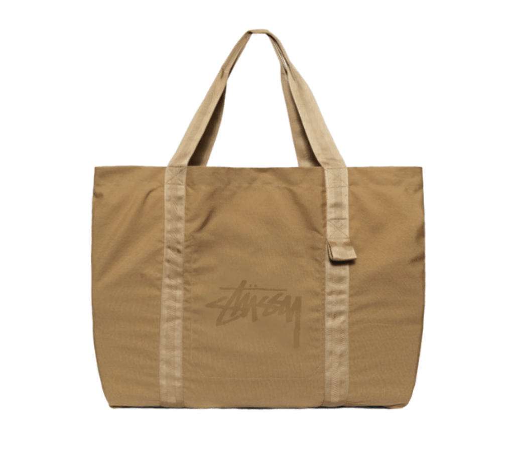 Our Legacy Stüssy Our Legacy Work Shop Big Beach Tote Tan | Grailed