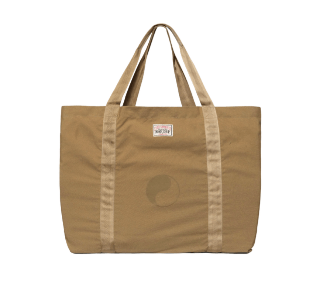 Our Legacy Stüssy Our Legacy Work Shop Big Beach Tote Tan | Grailed