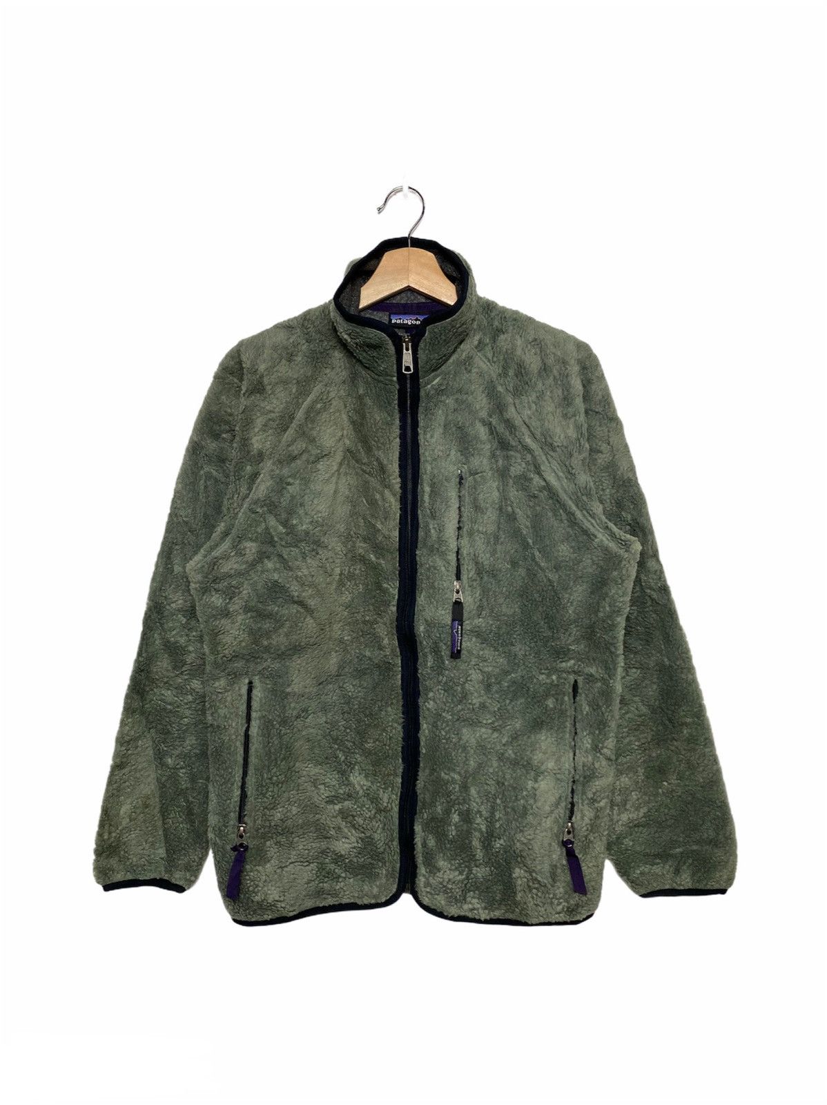 Patagonia Vintage Patagonia Retro-X Deep Pile Printed Fleece Jacket Size US M / EU 48-50 / 2 - 1 Thumbnail
