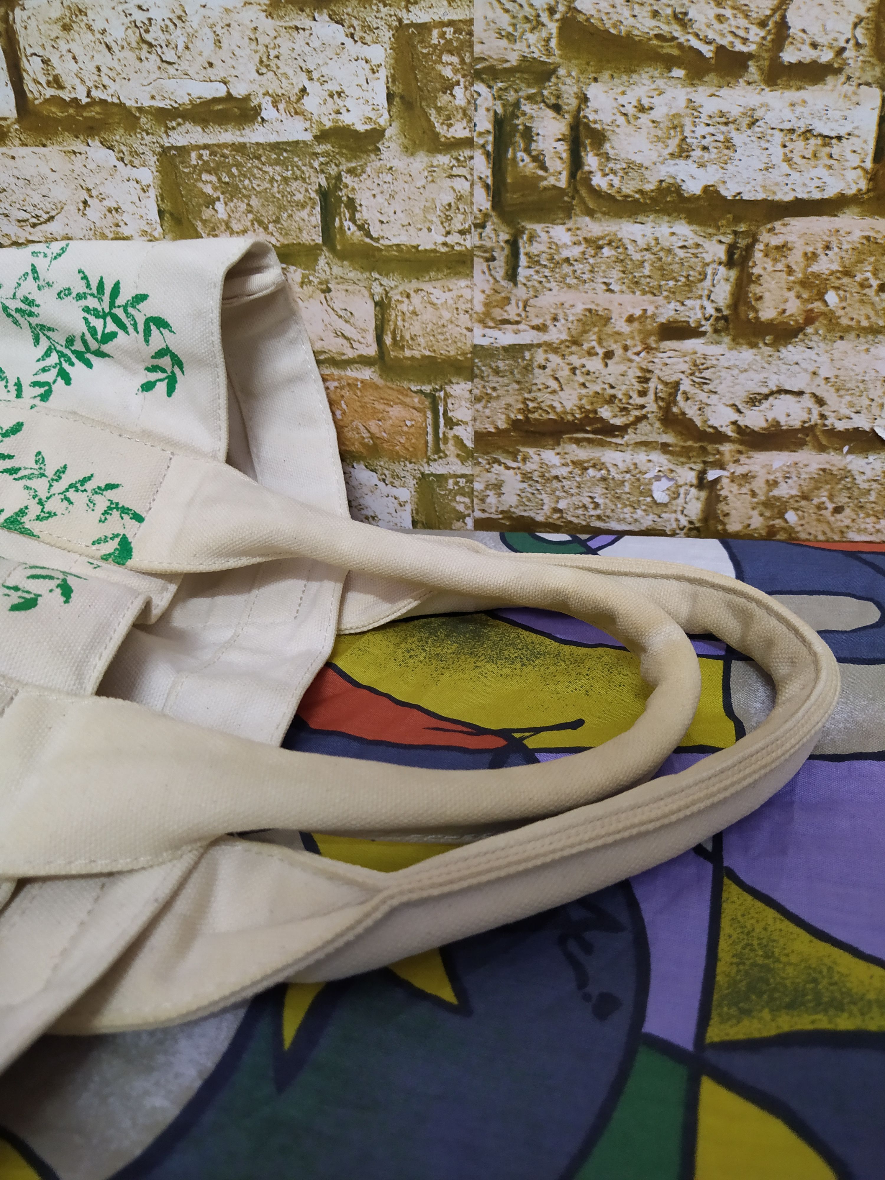 KEITAMARUYAMA KEITAMARUYAMA JAPAN DESIGNER TOTE BAG DUCK CANVAS (C44) Size ONE SIZE - 7 Thumbnail