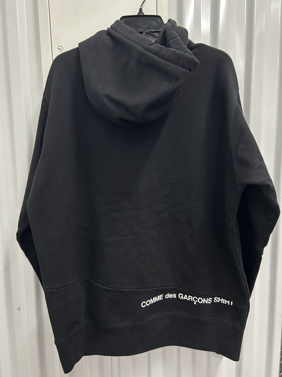 Comme des Garcons Supreme Supreme CDG Split Box Logo Hoodie Grailed