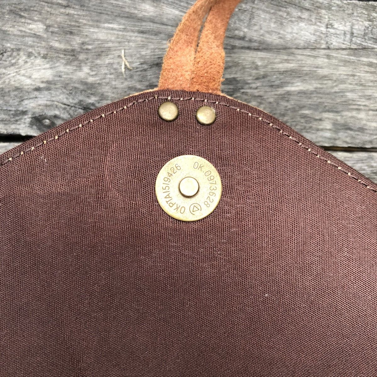 If Six Was Nine × Japanese Brand × Le Grande Bleu (L.G.B.) suede sling bag red indian Size ONE SIZE - 4 Thumbnail