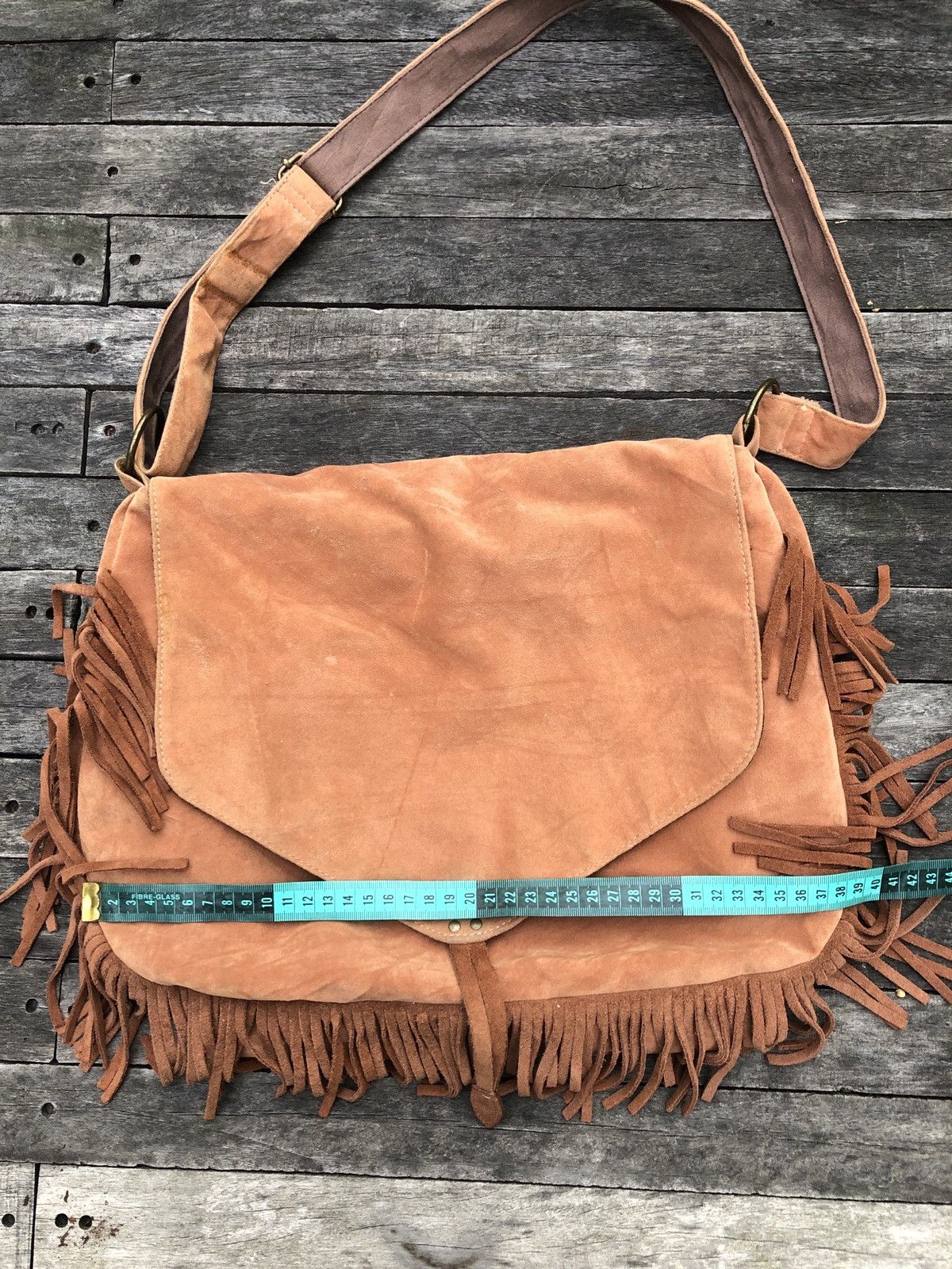 If Six Was Nine × Japanese Brand × Le Grande Bleu (L.G.B.) suede sling bag red indian Size ONE SIZE - 9 Thumbnail