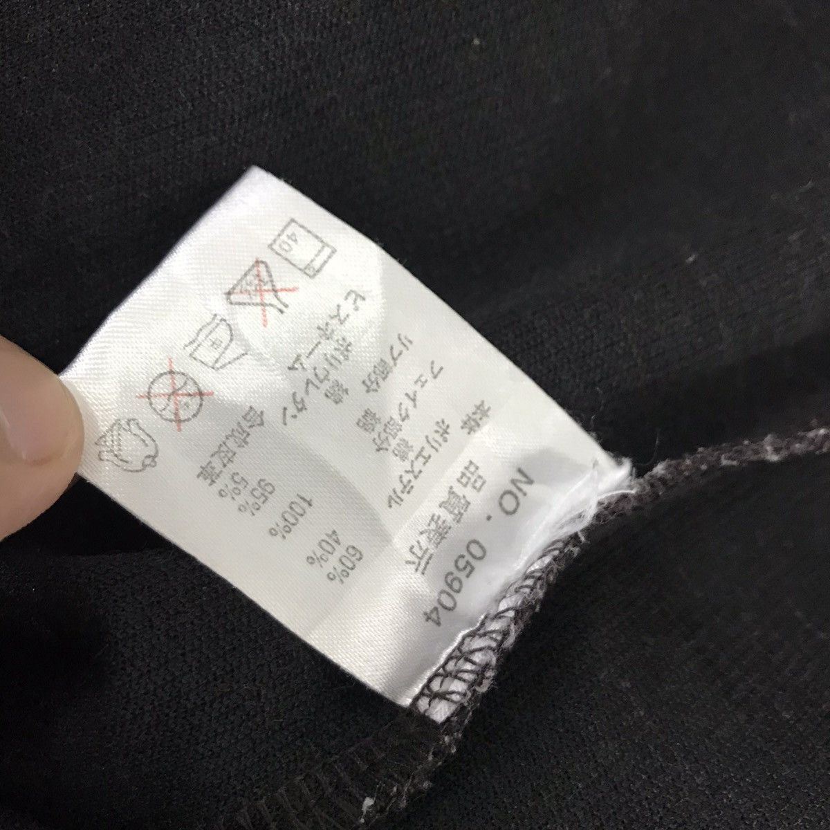 Yohji Yamamoto Y’saccs x Yonji Yamamoto long sleeve single pocket Tshirts Size US XXL / EU 58 / 5 - 6 Thumbnail