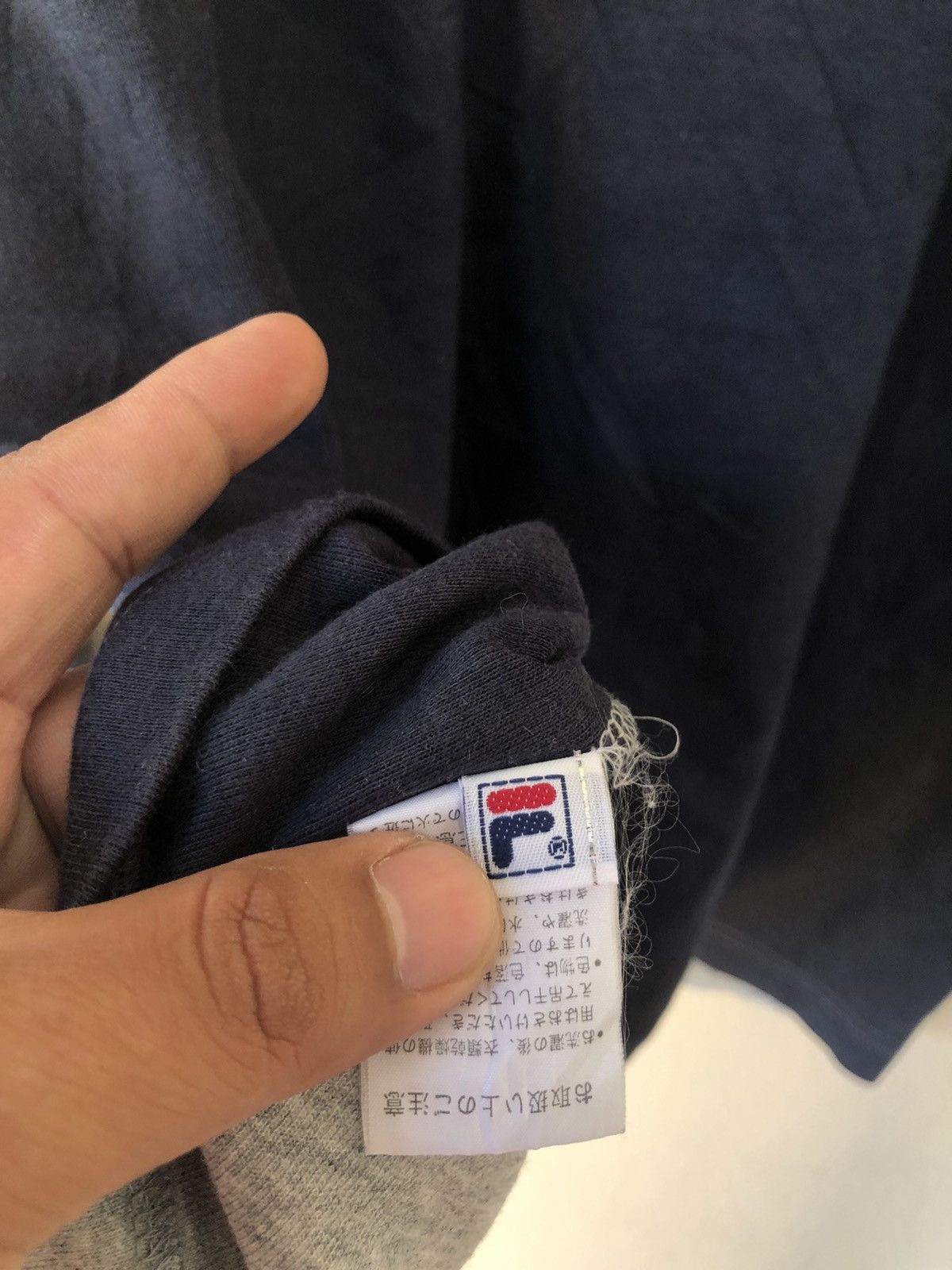 Fila × Japanese Brand Vintage Fila Small Logo Sweatshirt Size US L / EU 52-54 / 3 - 5 Thumbnail