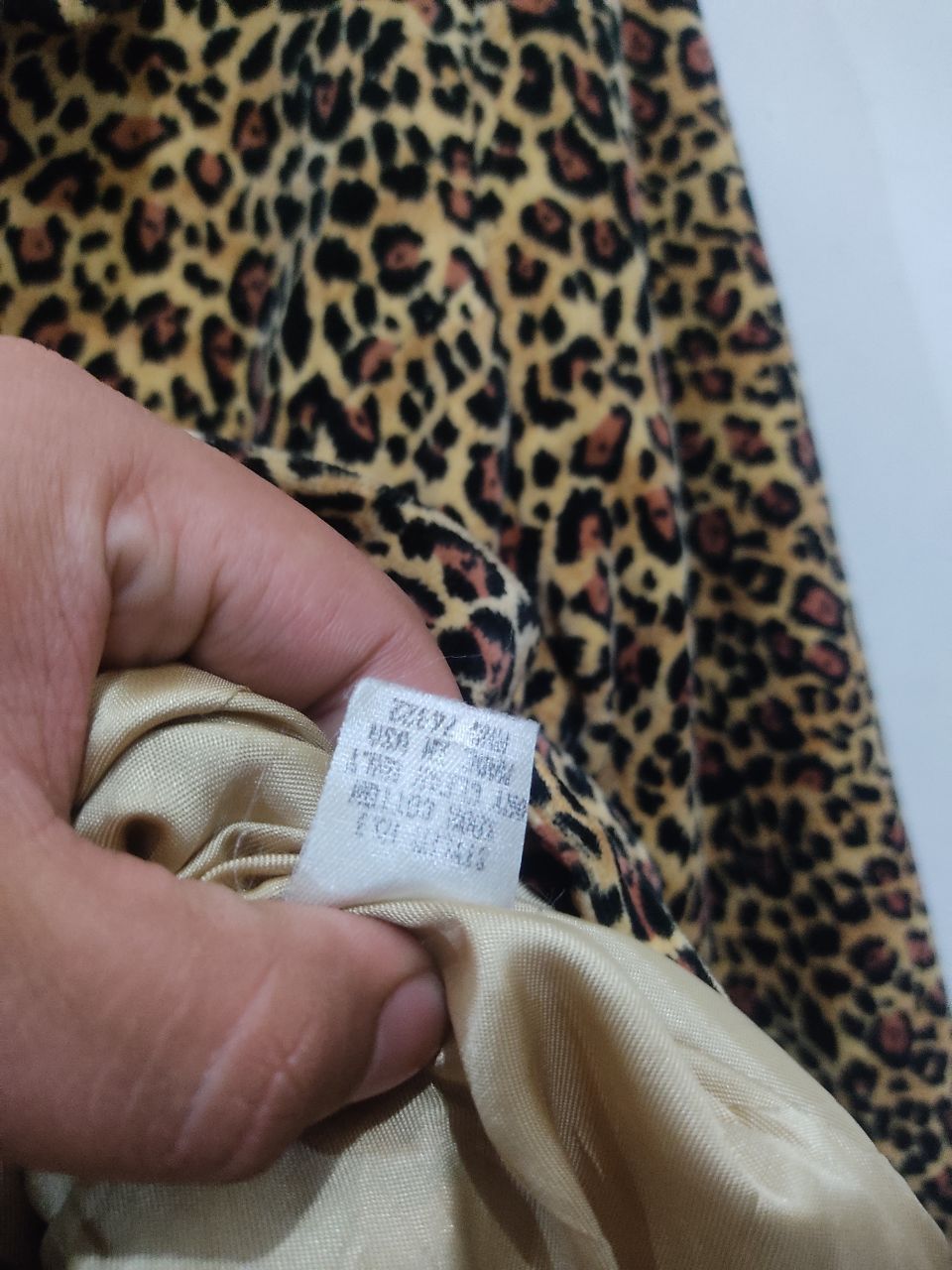Japanese Brand × Vintage Vintage Shackelford Leopard Long Jacket Size US M / EU 48-50 / 2 - 6 Thumbnail