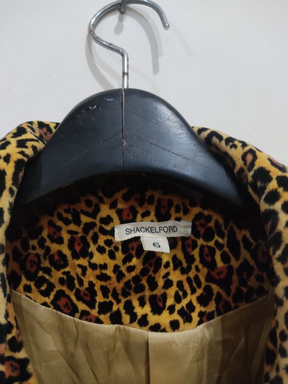 Japanese Brand × Vintage Vintage Shackelford Leopard Long Jacket Size US M / EU 48-50 / 2 - 5 Thumbnail