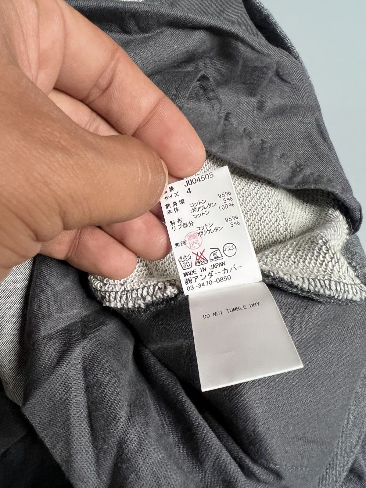 John Undercover John Undercover Hybrid Sweatpants Trouser Size US 34 / EU 50 - 7 Thumbnail