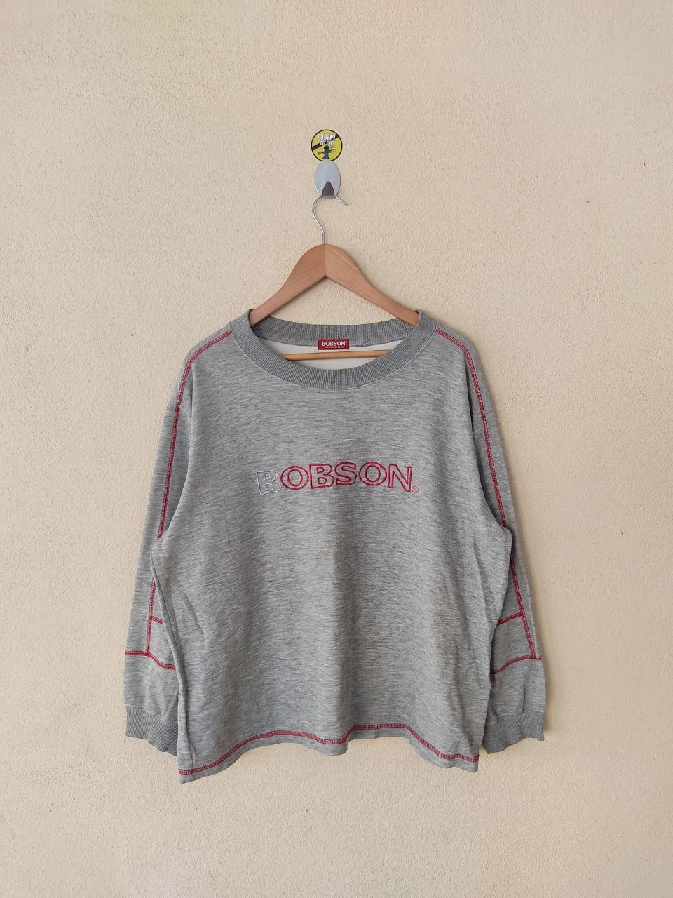 Japanese Brand × Vintage VINTAGE BOBSON BIG LOGO SWEATSHIRT Size US M / EU 48-50 / 2 - 1 Thumbnail