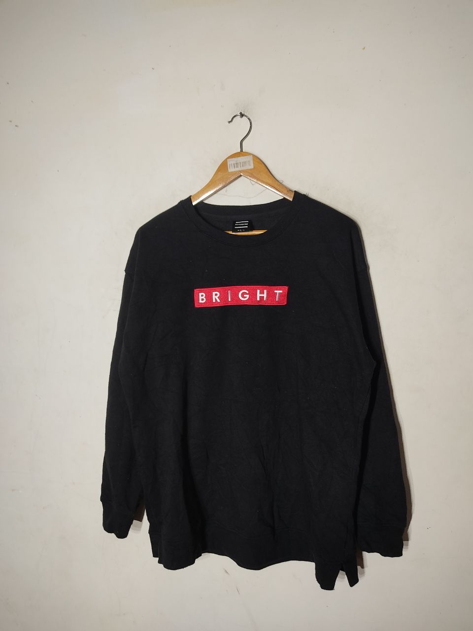 Japanese Brand BEAUMERE BOX LOGO BRIGHT BLACK SWEATSHIRT Size US L / EU 52-54 / 3 - 2 Thumbnail