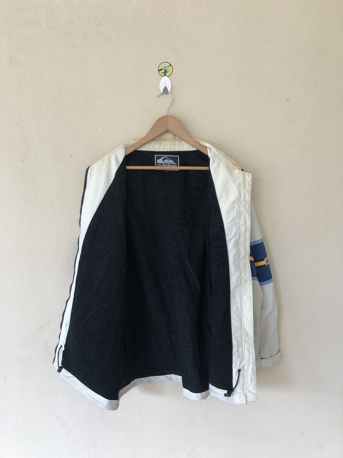 Quiksilver Quiksilver White Ski Casual Jacket Size US L / EU 52-54 / 3 - 6 Thumbnail